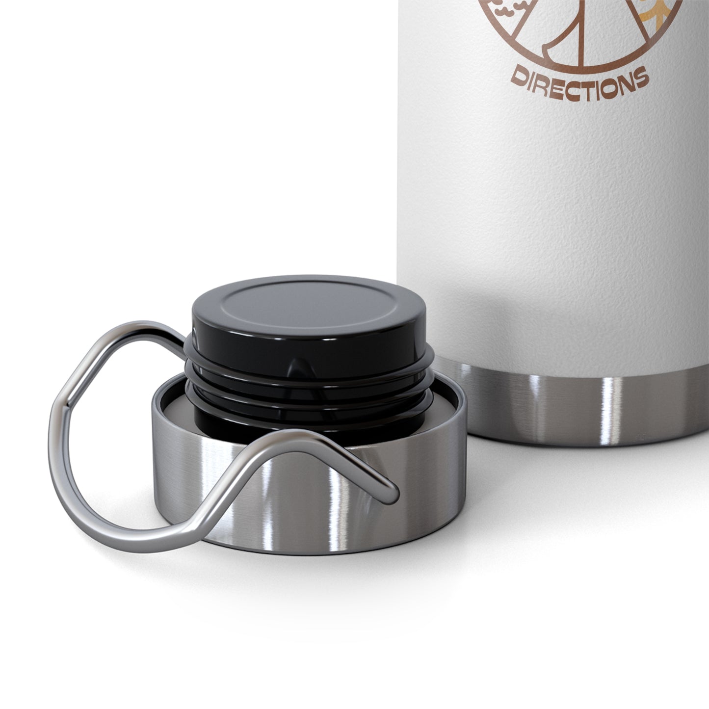 No Maps Needed Copper Vacuum Insulated Bottle, 22oz