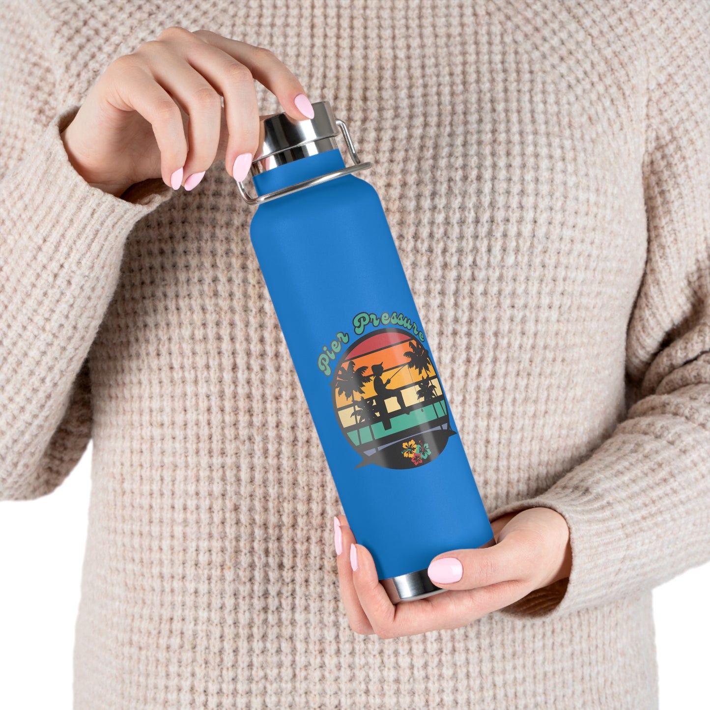 Pier Pressure Copper Vacuum Insulated Bottle, 22oz