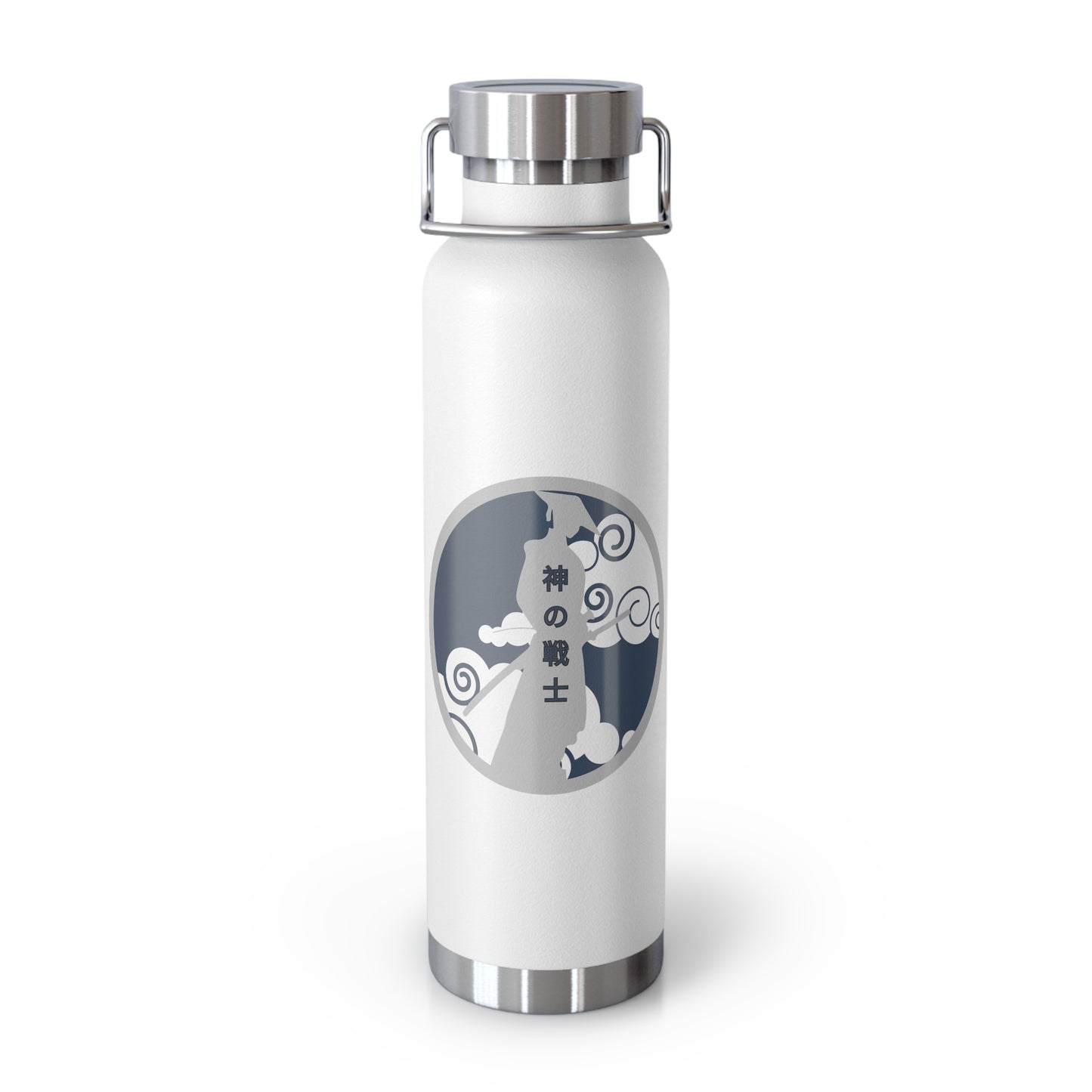 GOD's WARRIOR (Japanese) Copper Vacuum Insulated Bottle, 22oz