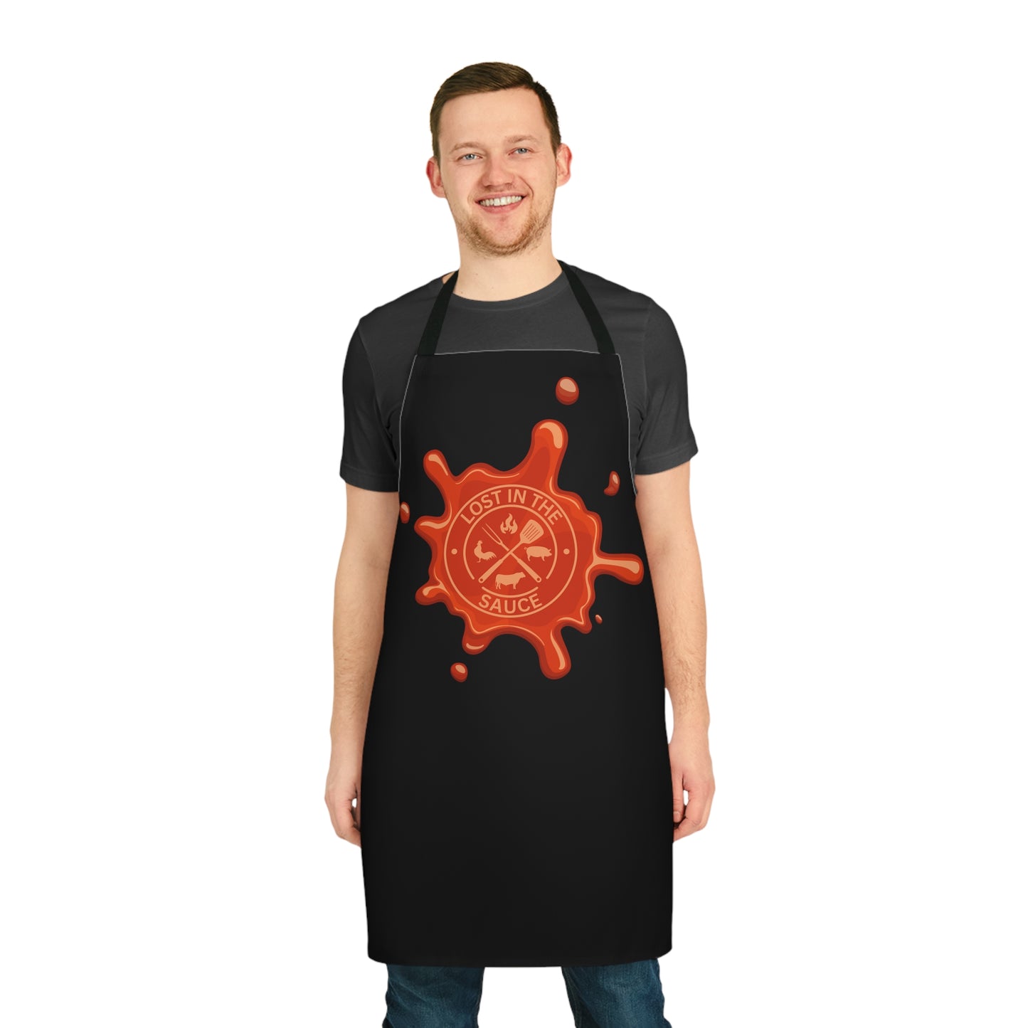 Lost in the Sauce BBQ Apron (AOP)