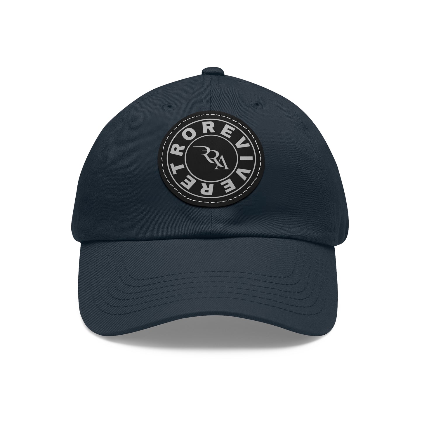 RetroRevive RRA Hat with Leather Patch (Round)
