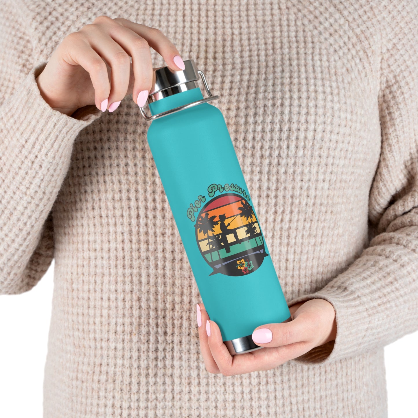 Pier Pressure Copper Vacuum Insulated Bottle, 22oz