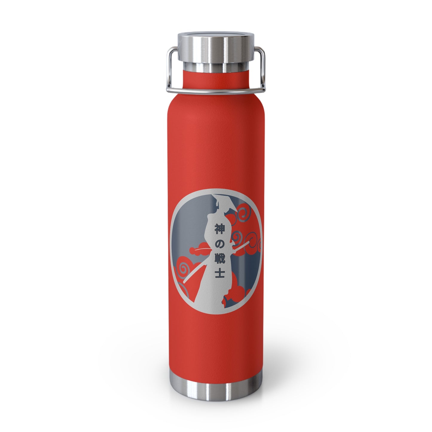 GOD's WARRIOR (Japanese) Copper Vacuum Insulated Bottle, 22oz