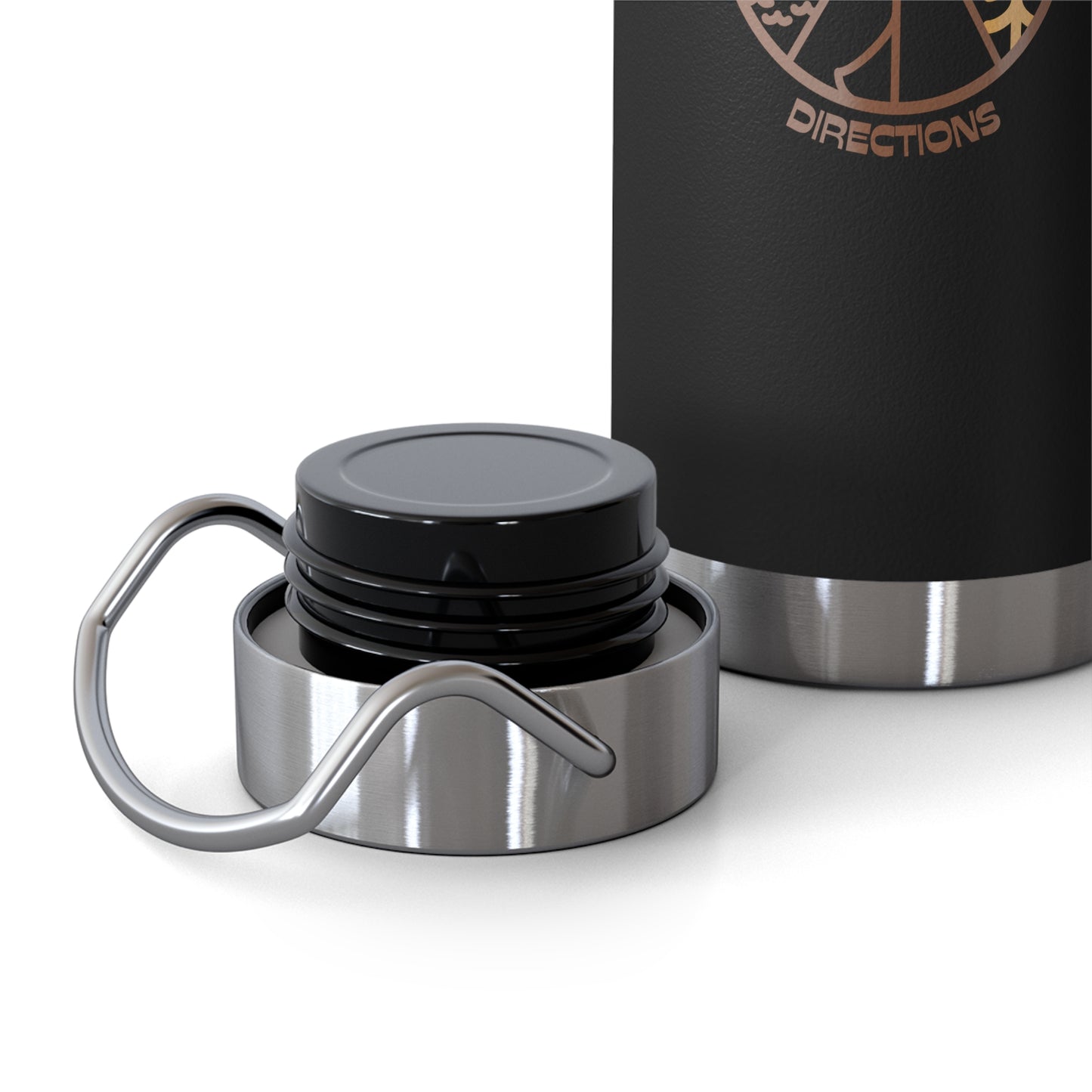 No Maps Needed Copper Vacuum Insulated Bottle, 22oz