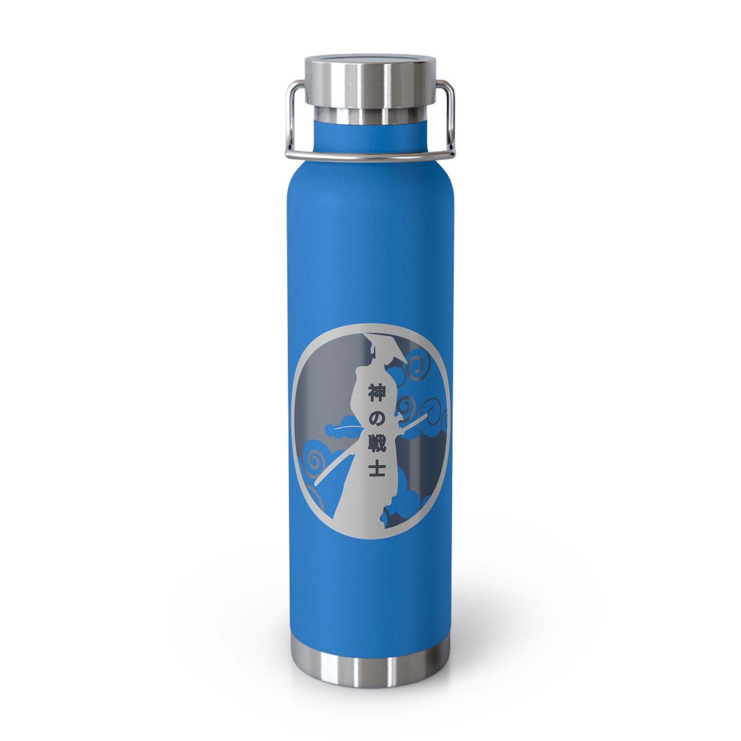 GOD's WARRIOR (Japanese) Copper Vacuum Insulated Bottle, 22oz