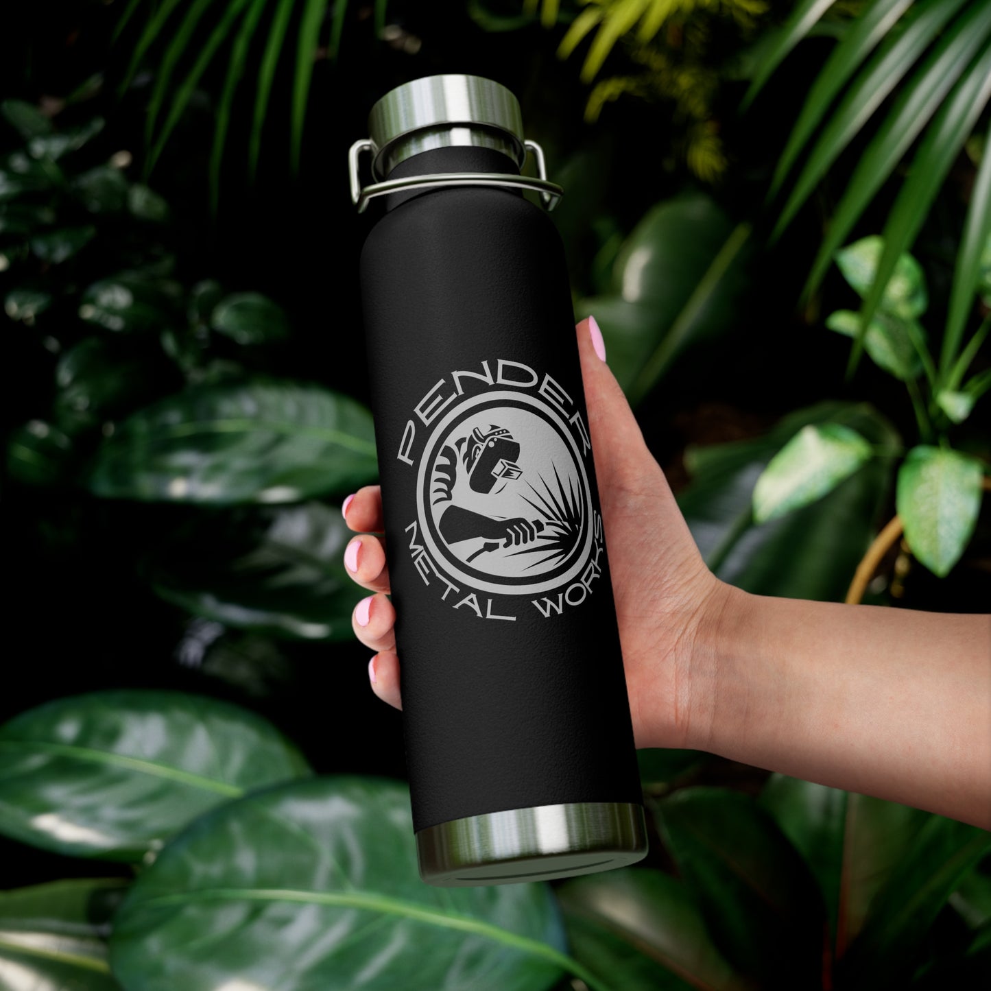 Pender Metal Works Copper Vacuum Insulated Bottle, 22oz