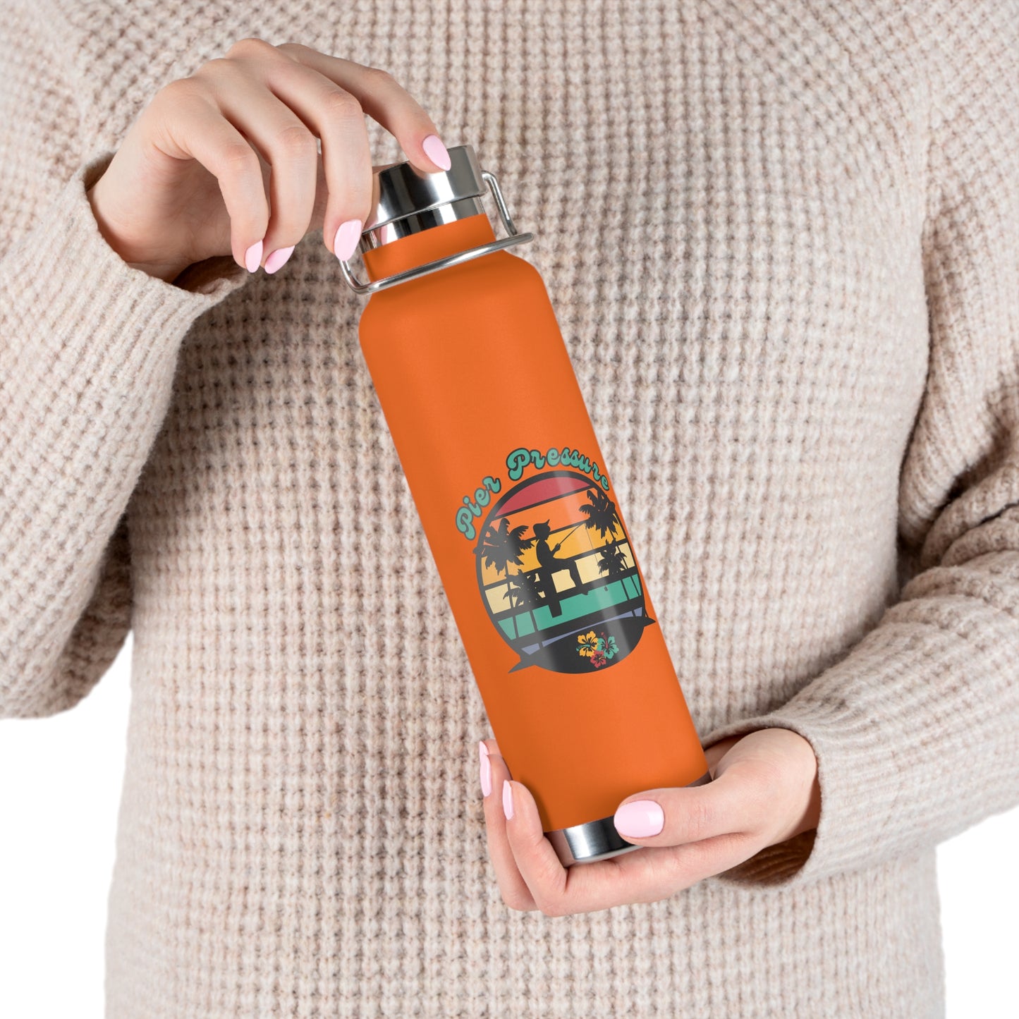 Pier Pressure Copper Vacuum Insulated Bottle, 22oz