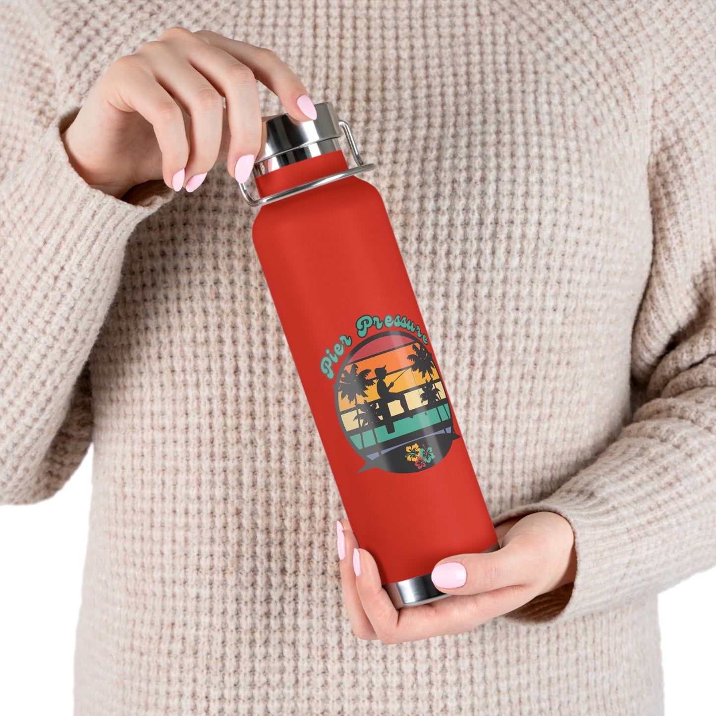 Pier Pressure Copper Vacuum Insulated Bottle, 22oz