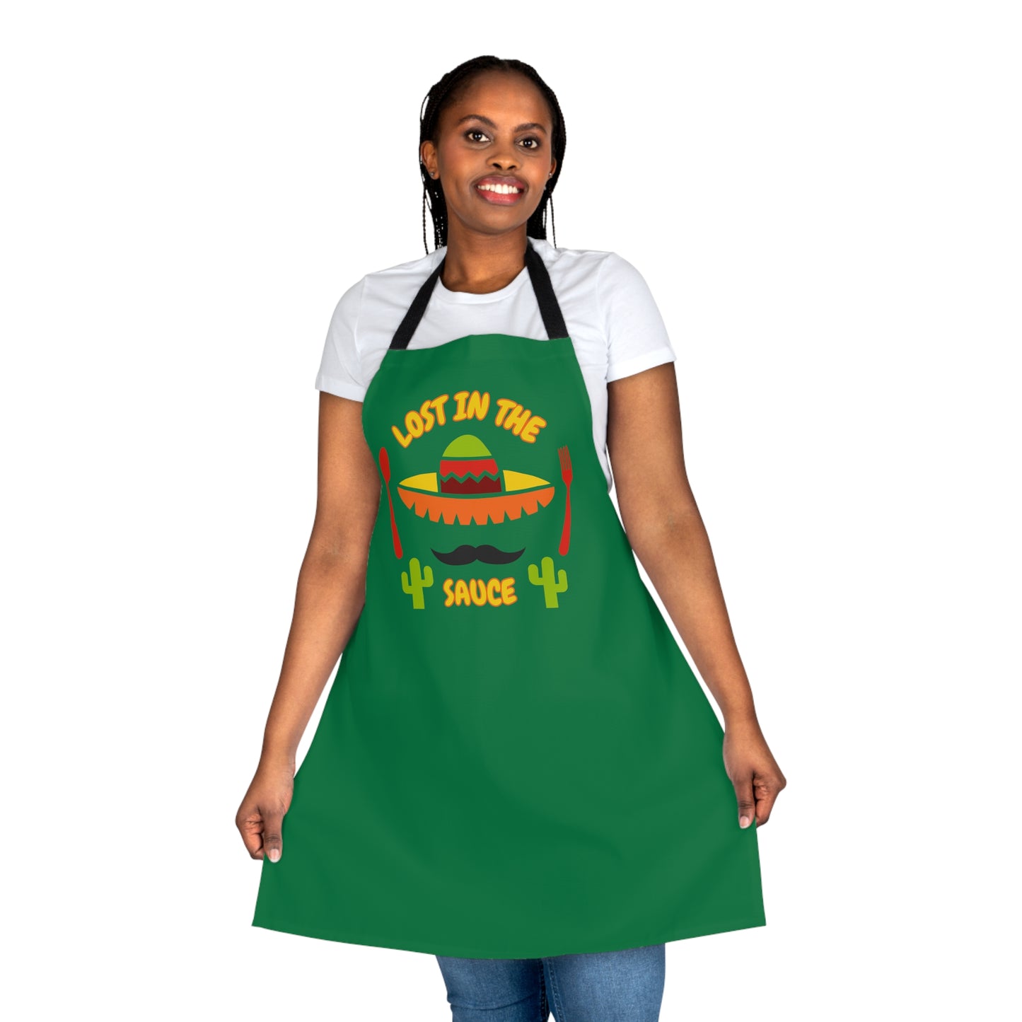 Lost in the Sauce Sombrero Apron (AOP)
