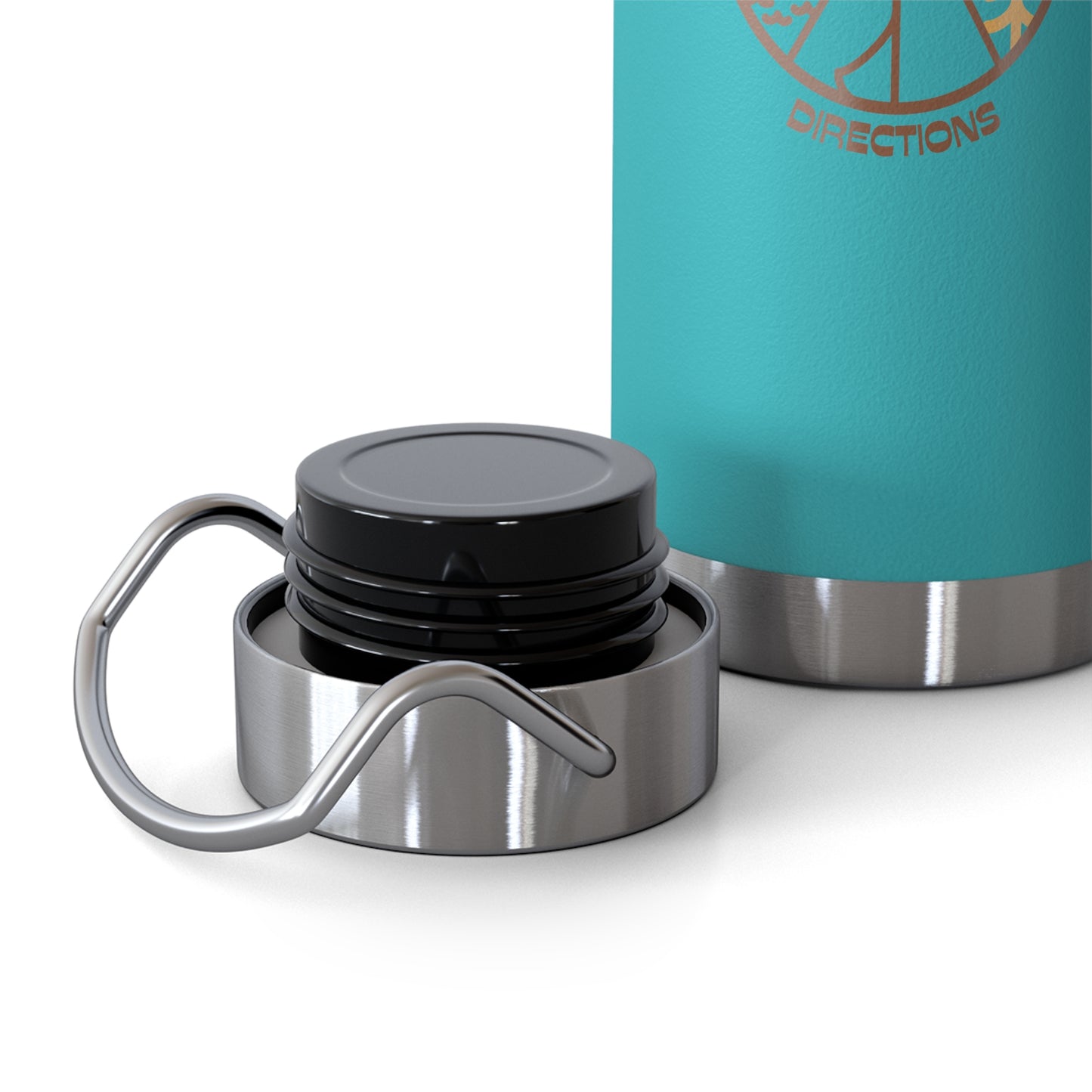 No Maps Needed Copper Vacuum Insulated Bottle, 22oz