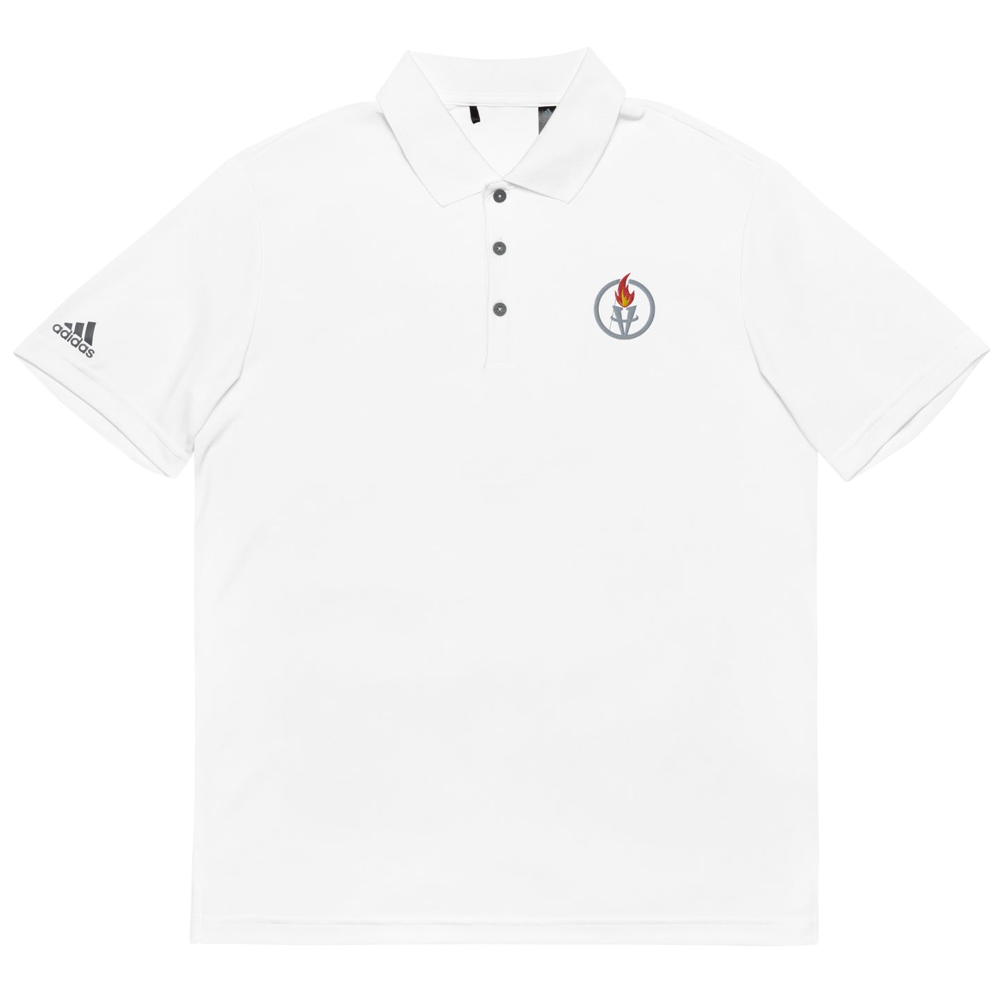 Light in Darkness Torch Adidas Performance Polo Shirt