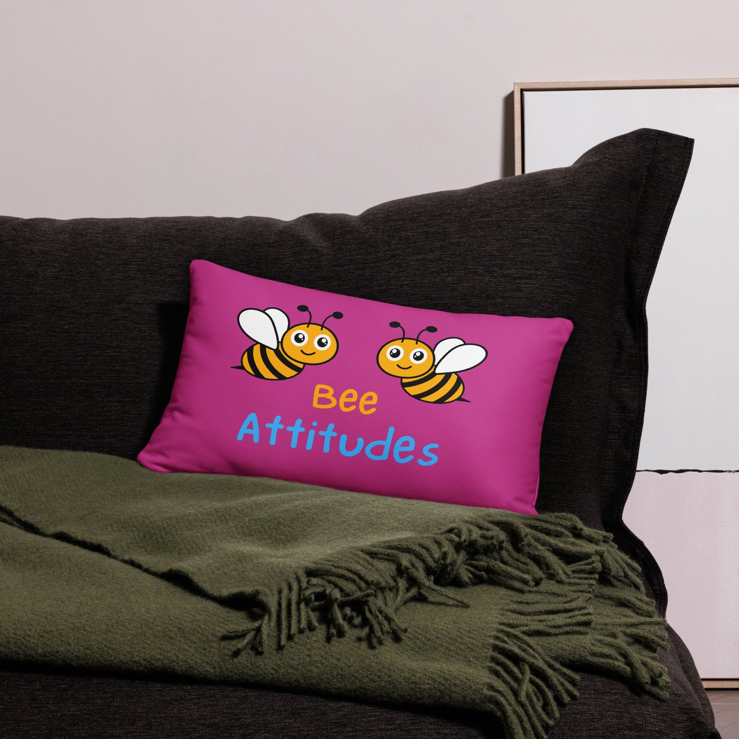 "Bee" Attitudes Pillow Case (PILLOWS SOLD SEPARATLY)