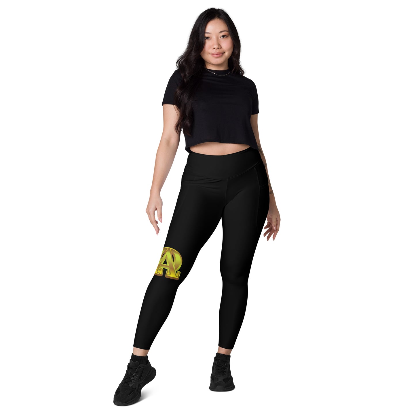 ALPHA & OMEGA Leggings with pockets