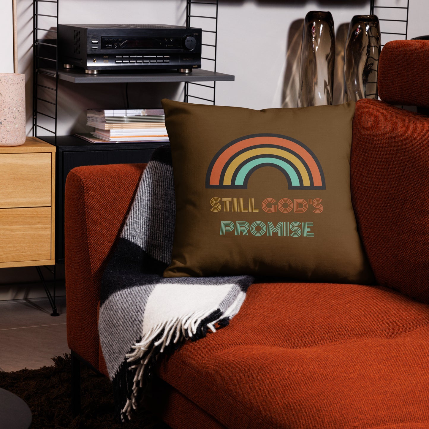 Still GOD's Promise Premium Pillow Case (PILLOW SOLD SEPARATELY)