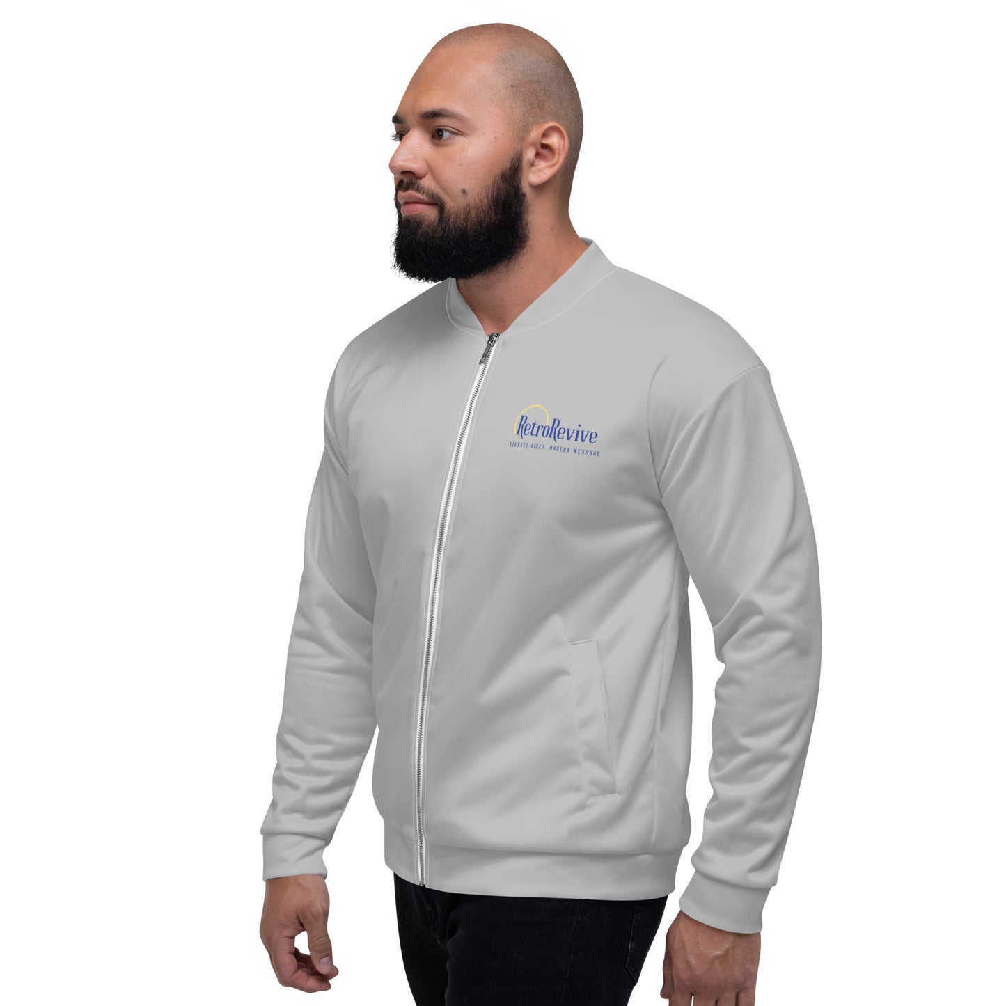 RISE ABOVE THE WAVES Matthew 14:28-29 Unisex Bomber Jacket