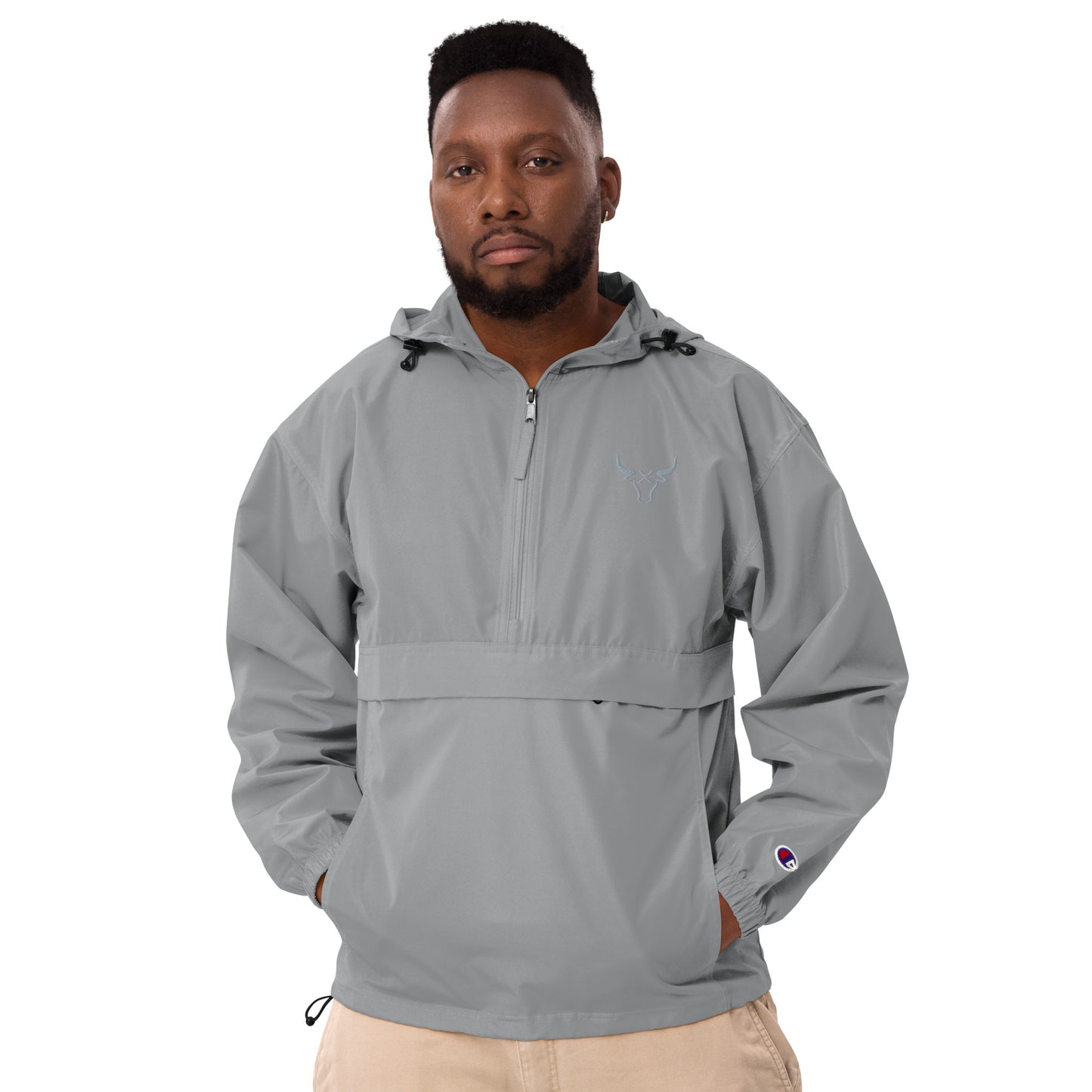 XRP BULL Embroidered Champion Packable Jacket