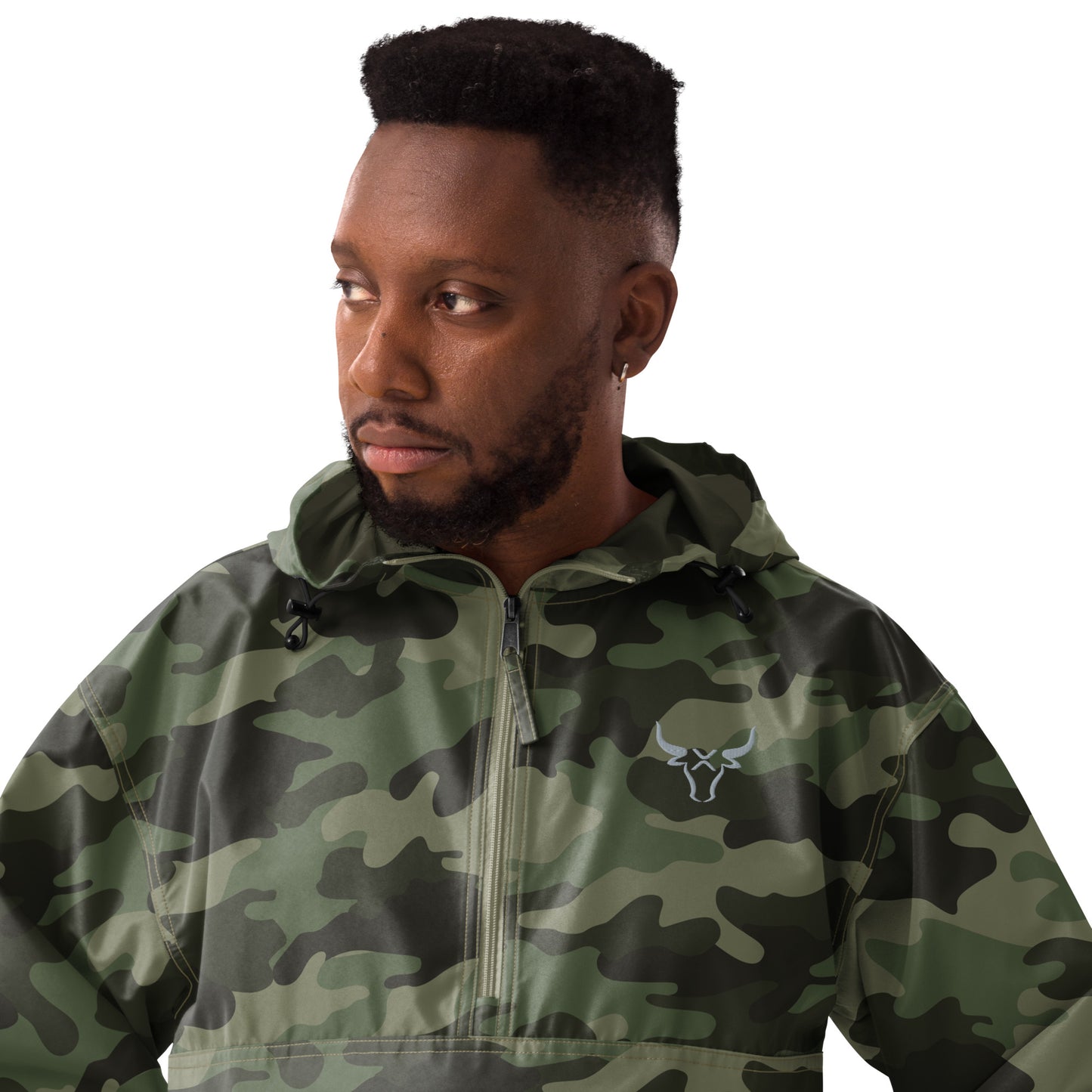 XRP BULL Embroidered Champion Packable Jacket