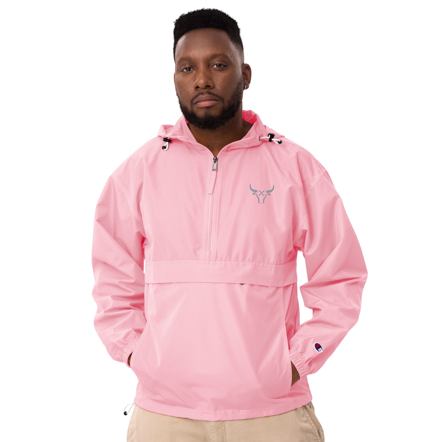 XRP BULL Embroidered Champion Packable Jacket