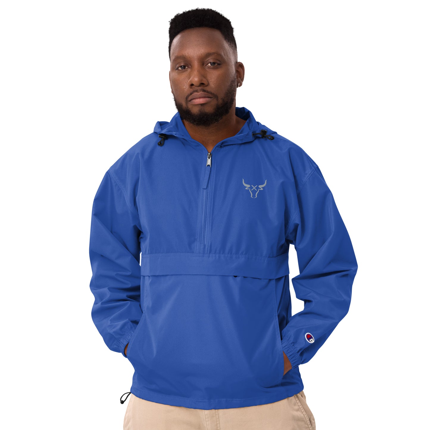 XRP BULL Embroidered Champion Packable Jacket