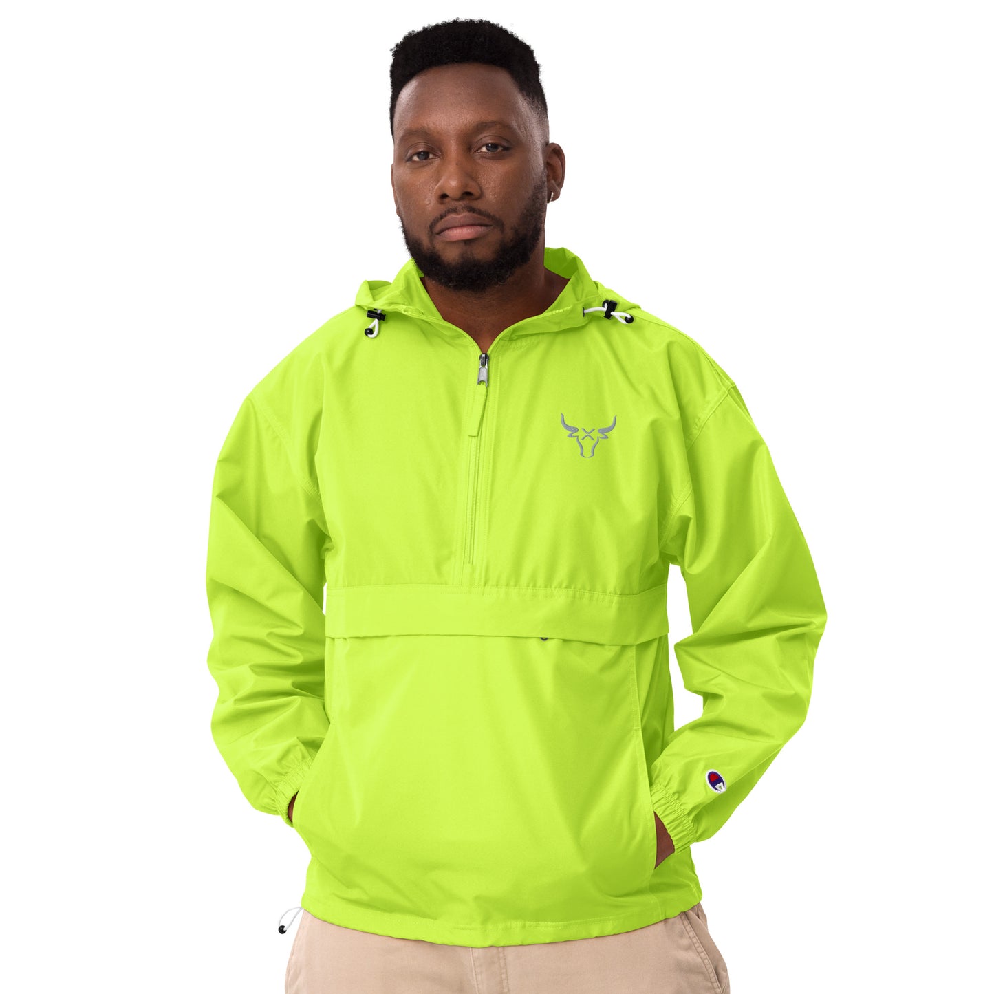 XRP BULL Embroidered Champion Packable Jacket