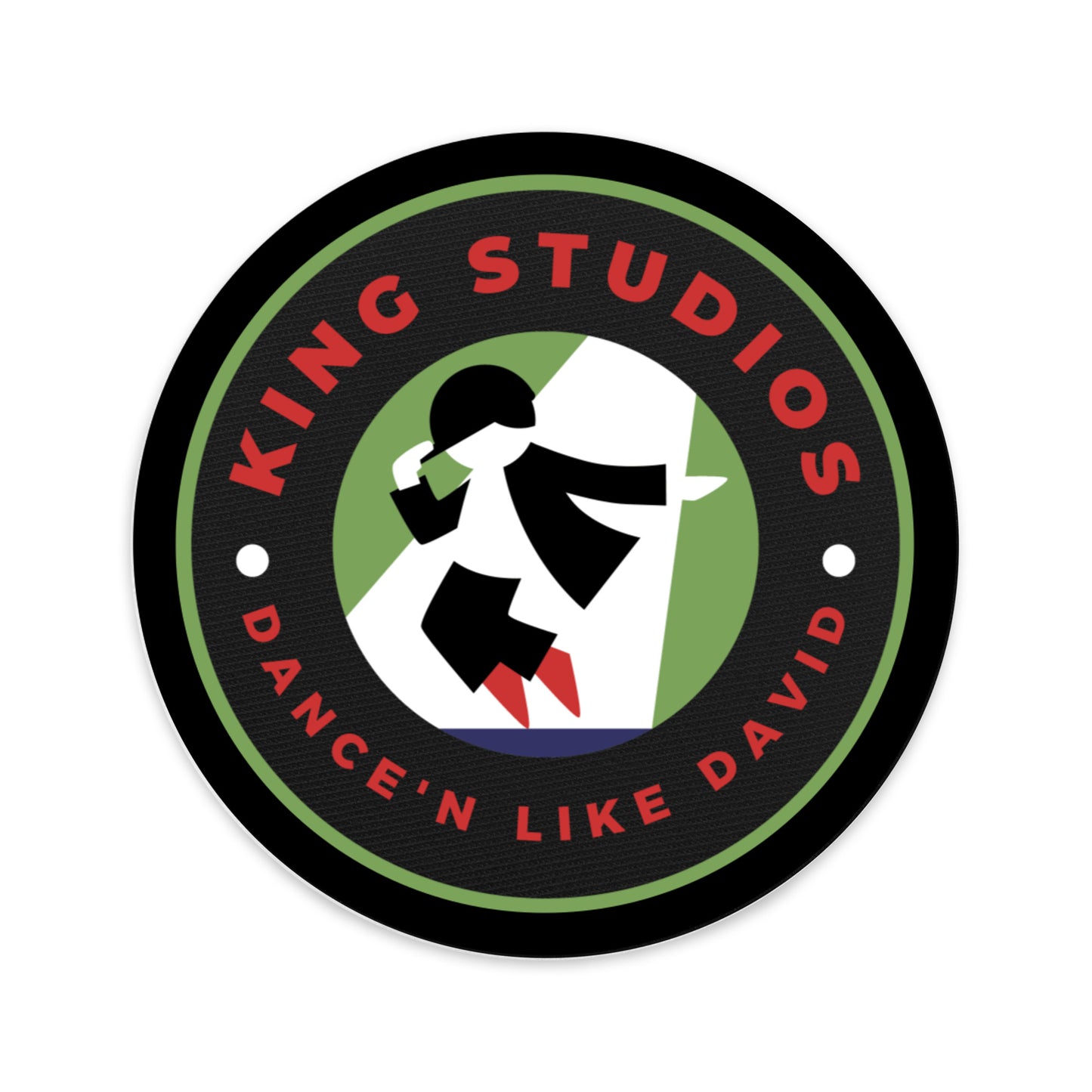 King Studios - Dance'n Like David Embroidered patches