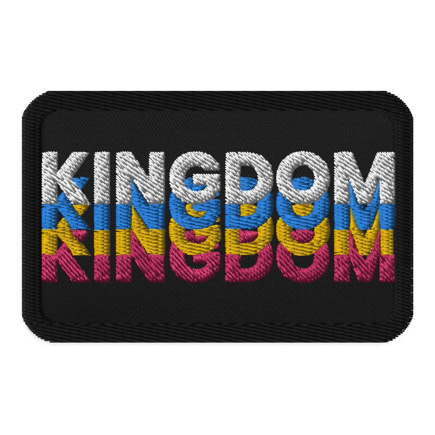 KINGDOM Embroidered patches