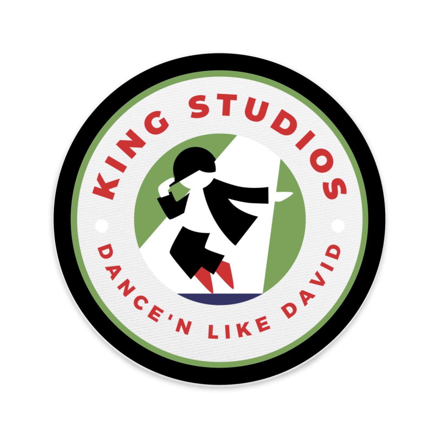 King Studios - Dance'n Like David Embroidered patches