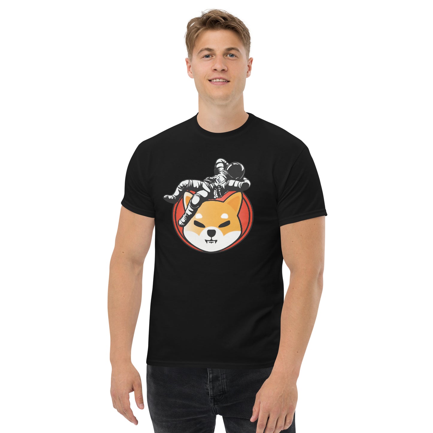 Shiba Inu To the Moon Men's classic tee