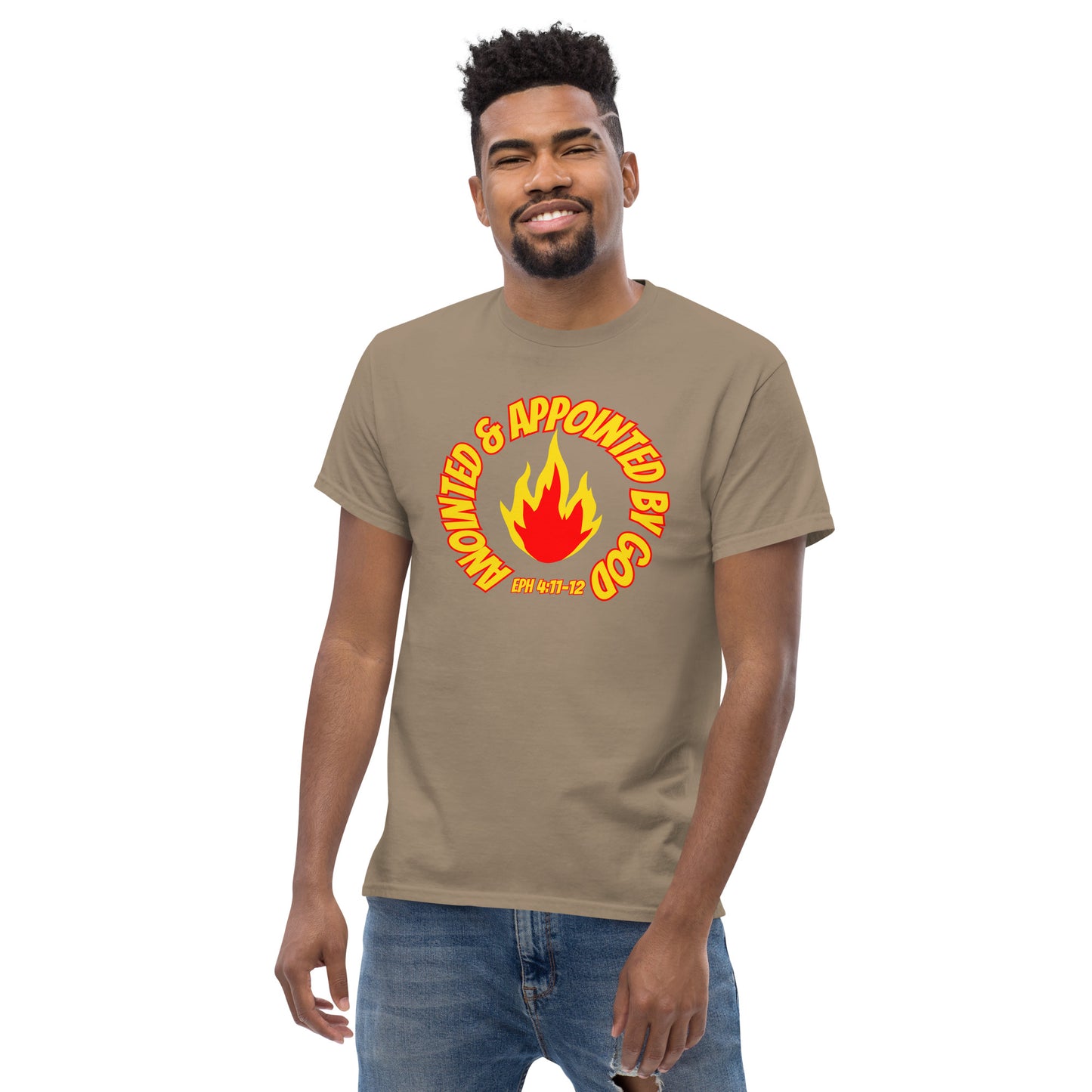 Anointed & Appointed By God Eph 4:11-12 Men's classic tee