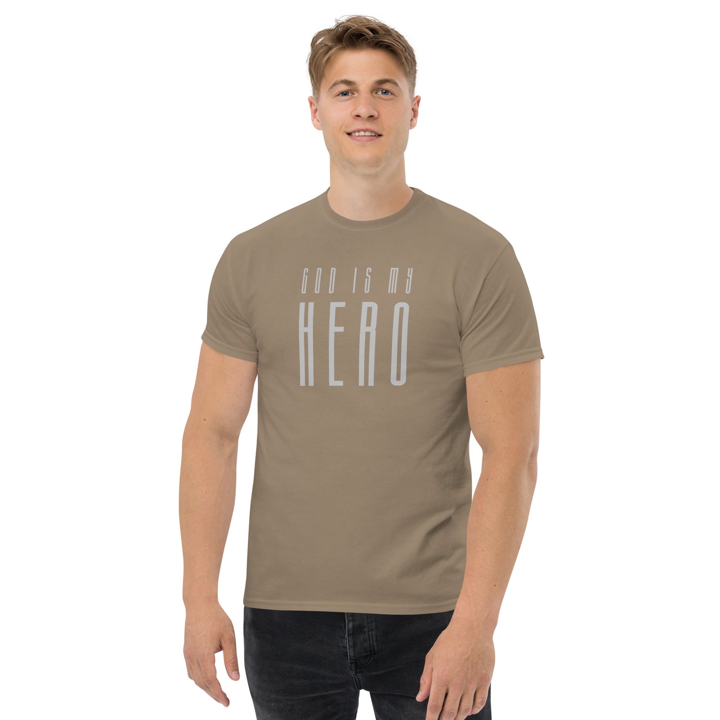 GOD IS MY HERO Men's classic tee