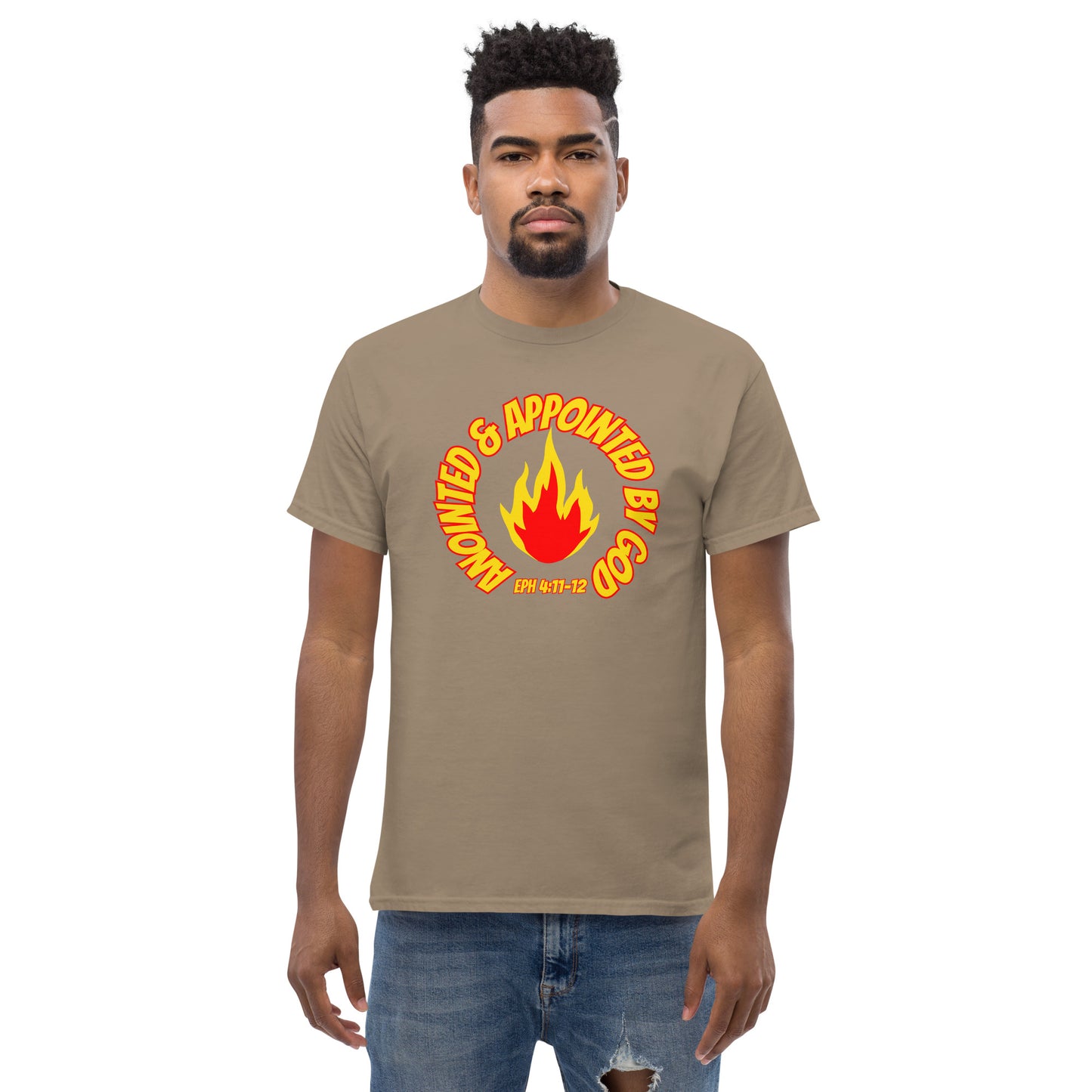 Anointed & Appointed By God Eph 4:11-12 Men's classic tee
