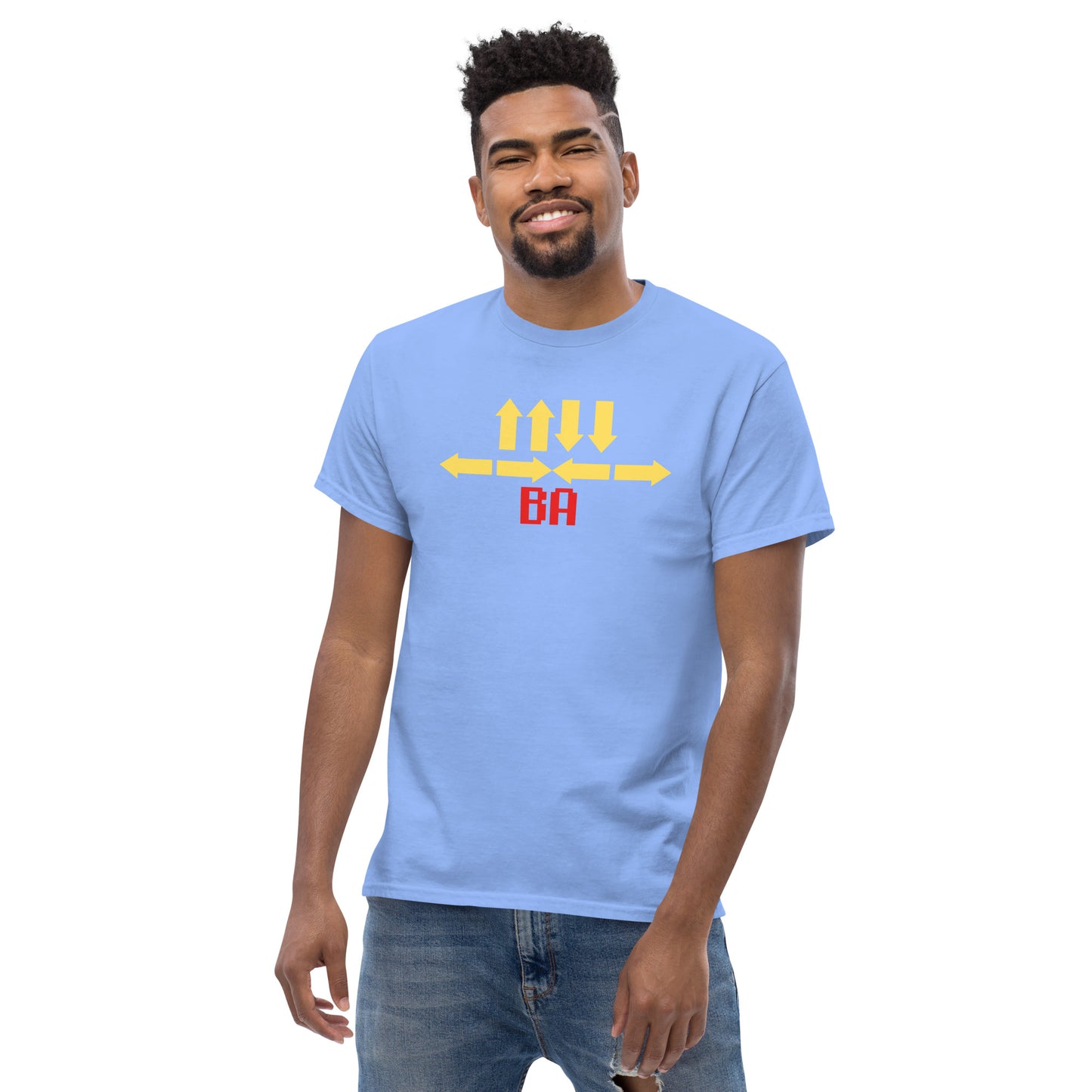 Up Up Dn Dn LF RT LF RT B A Men's classic tee