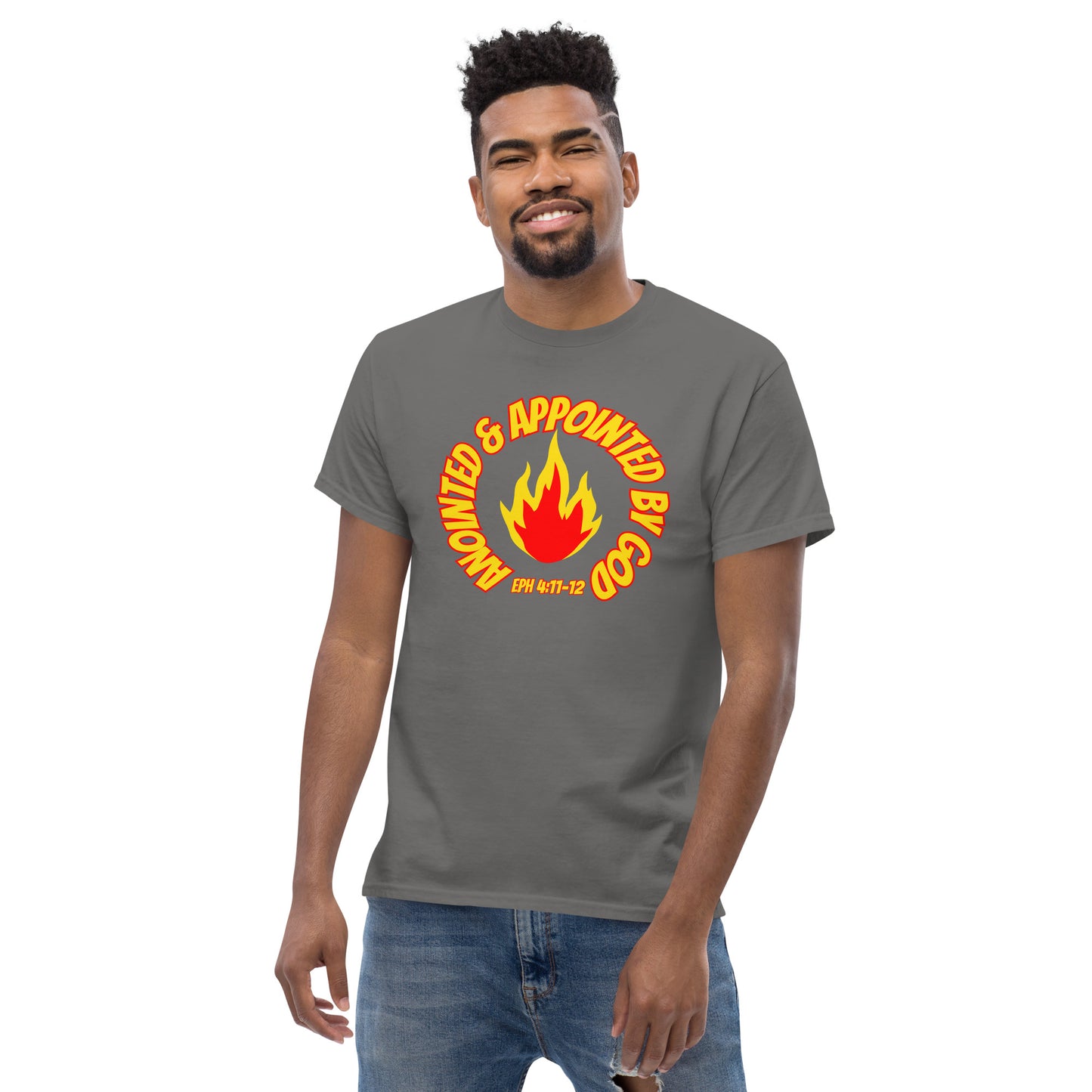 Anointed & Appointed By God Eph 4:11-12 Men's classic tee