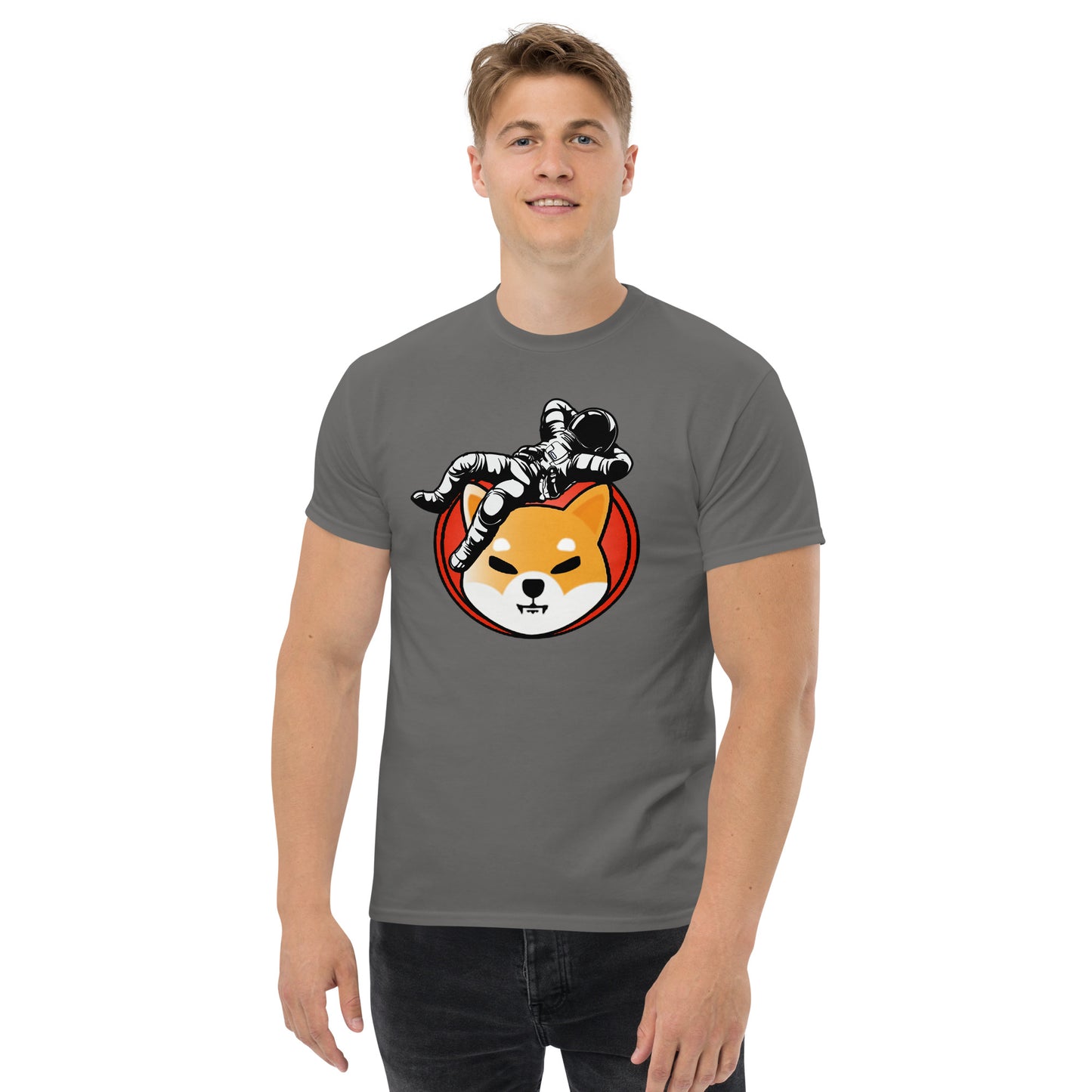 Shiba Inu To the Moon Men's classic tee