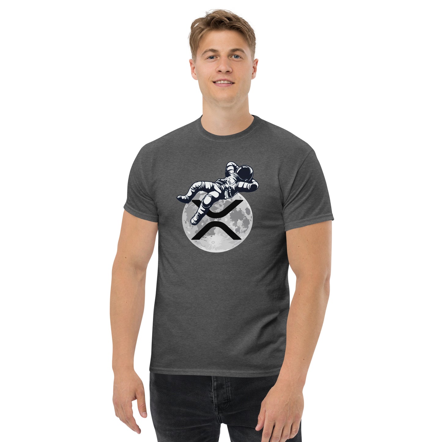 XRP MOON ASTRONAUT Men's classic tee