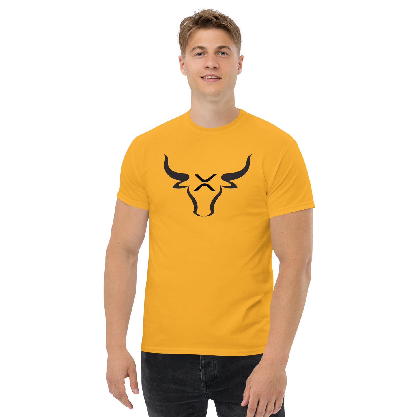 XRP BULL Black Men's classic tee