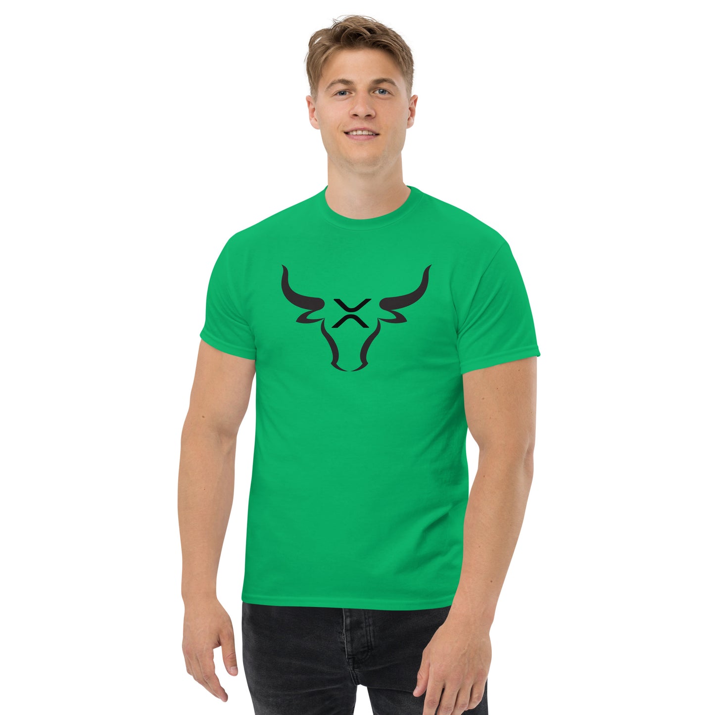 XRP BULL Black Men's classic tee