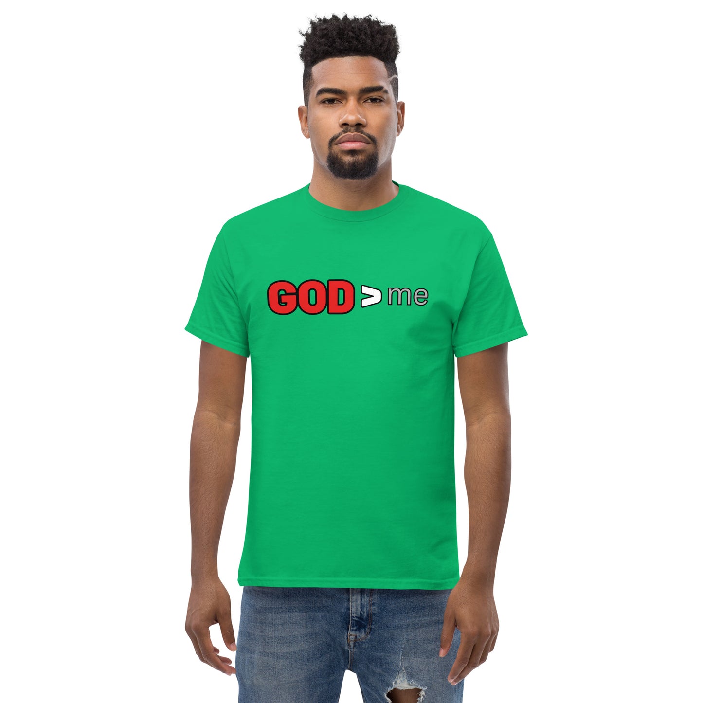 GOD > me Men's classic tee
