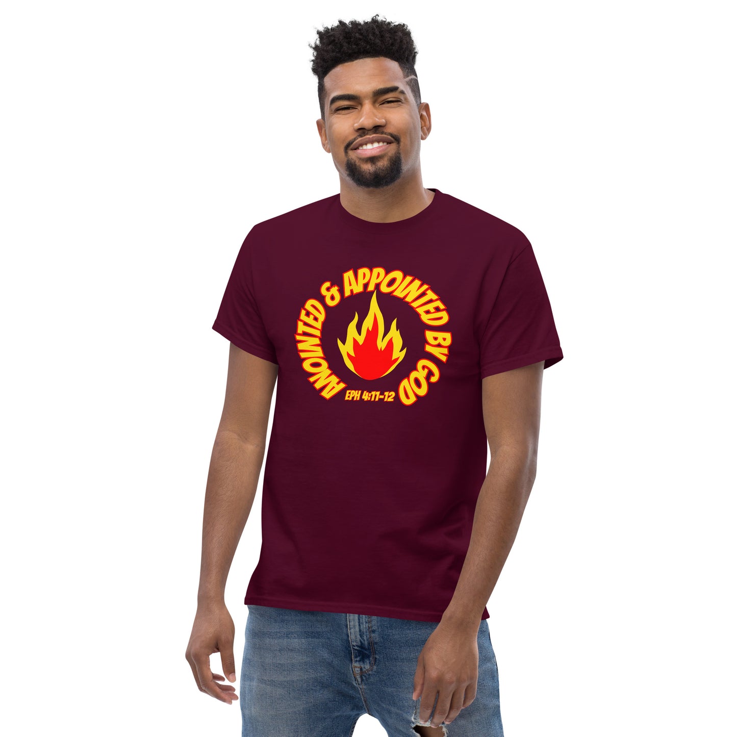 Anointed & Appointed By God Eph 4:11-12 Men's classic tee