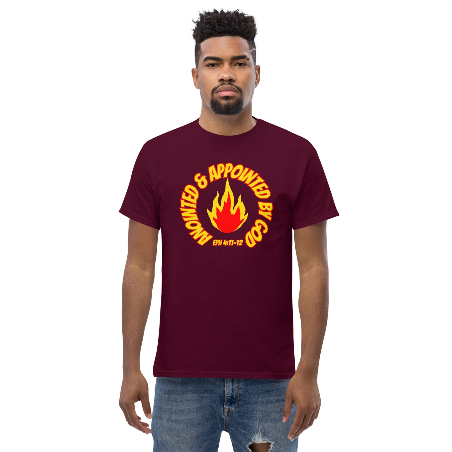 Anointed & Appointed By God Eph 4:11-12 Men's classic tee