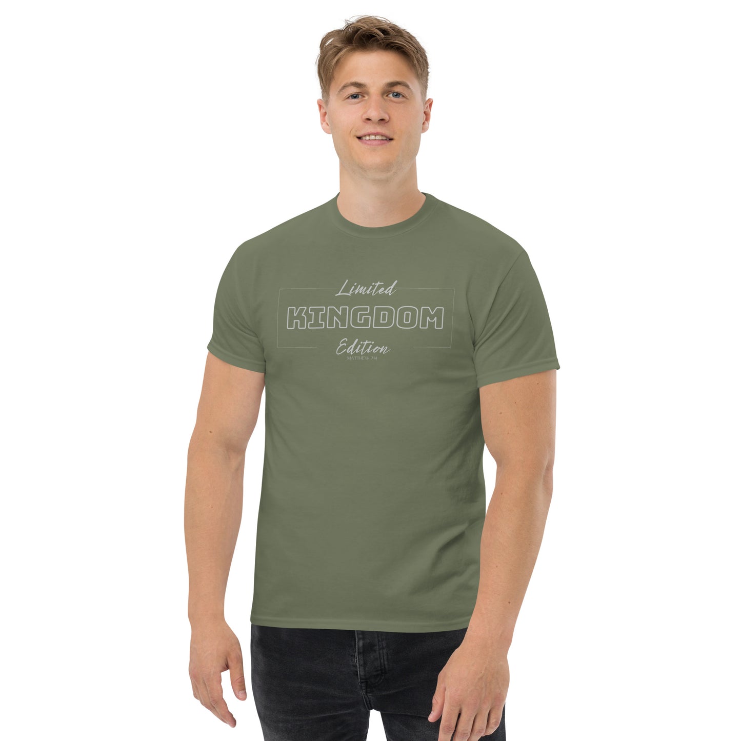 Limited KINGDOM Edition Matthew 7:14 Men's classic tee