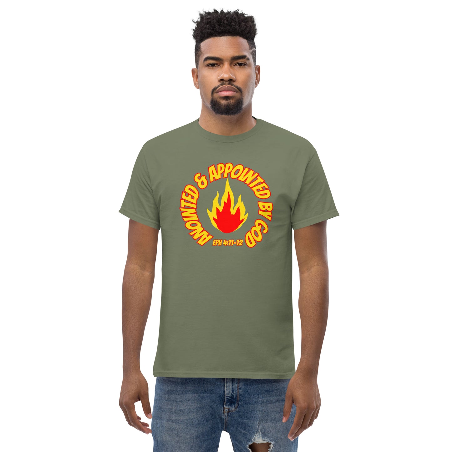 Anointed & Appointed By God Eph 4:11-12 Men's classic tee