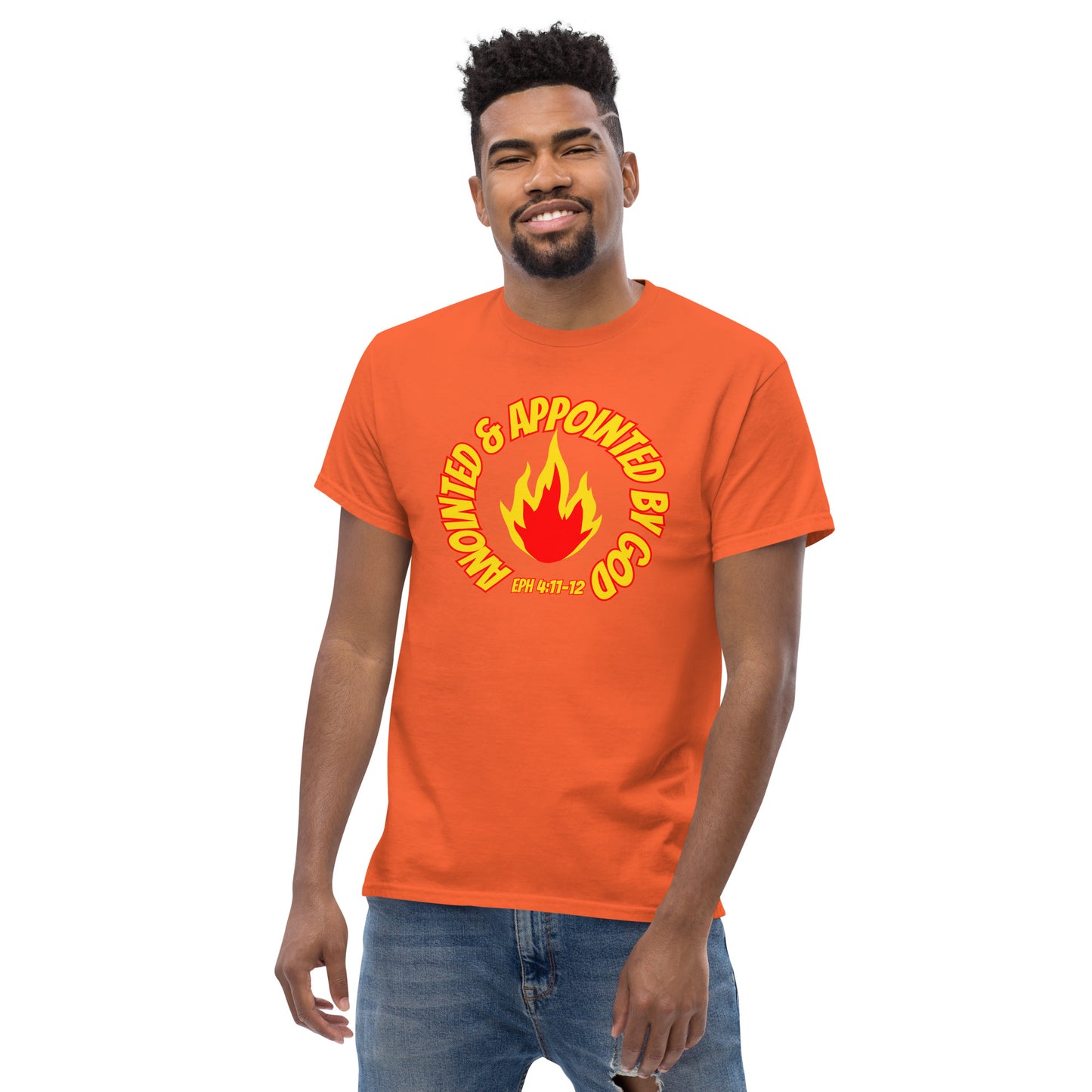 Anointed & Appointed By God Eph 4:11-12 Men's classic tee