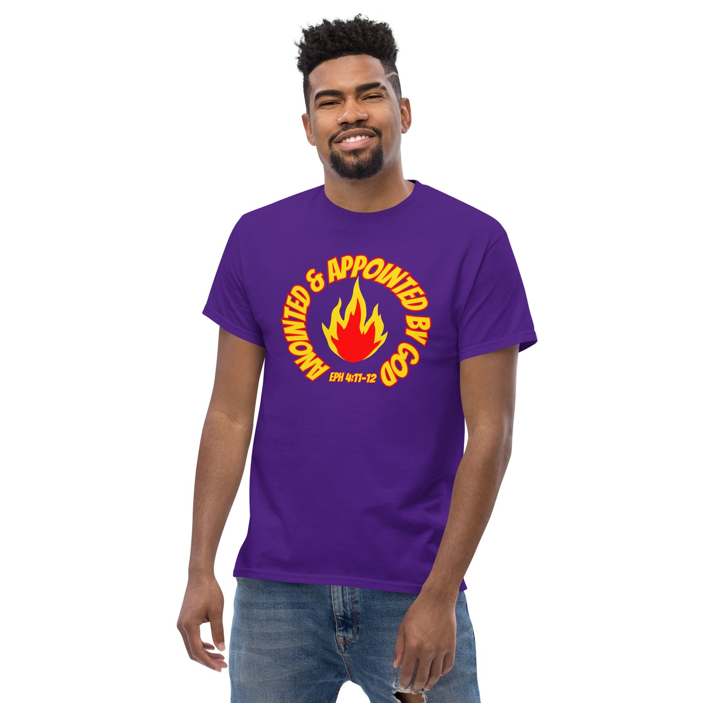 Anointed & Appointed By God Eph 4:11-12 Men's classic tee