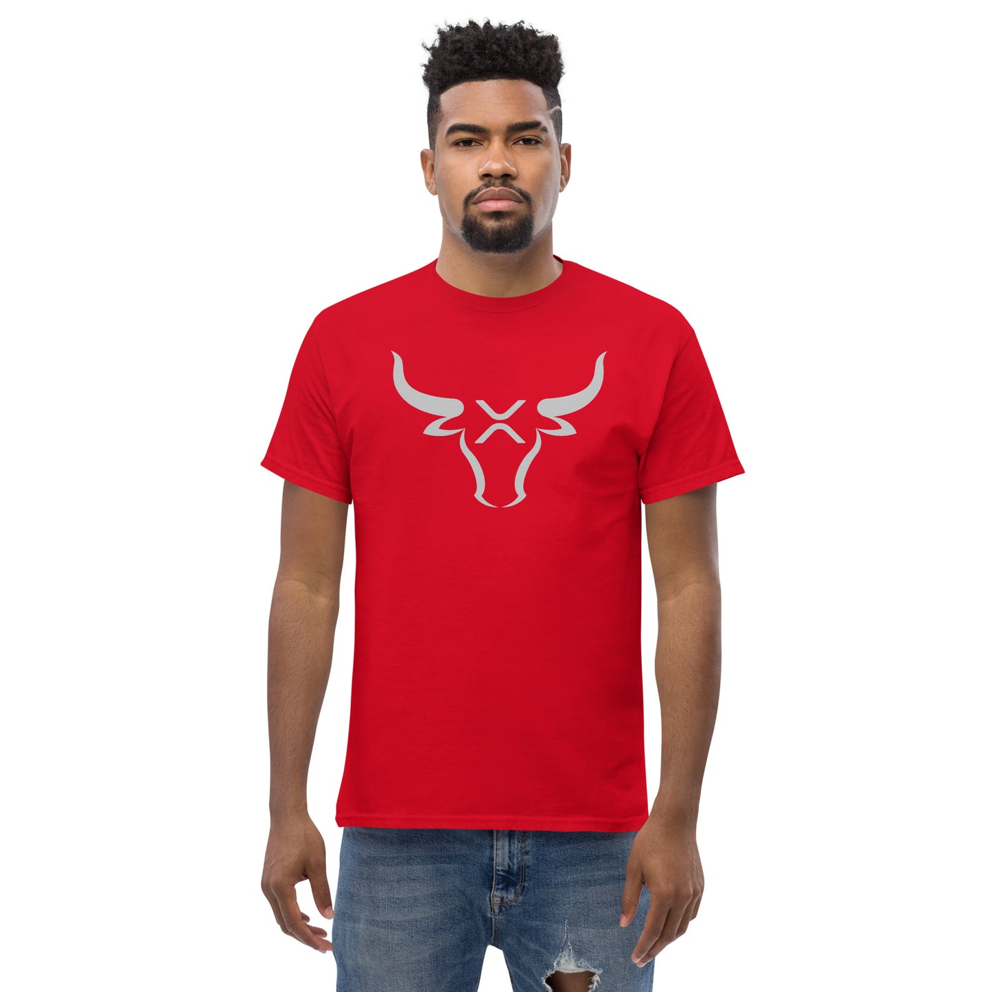 XRP BULL Silver Men's classic tee