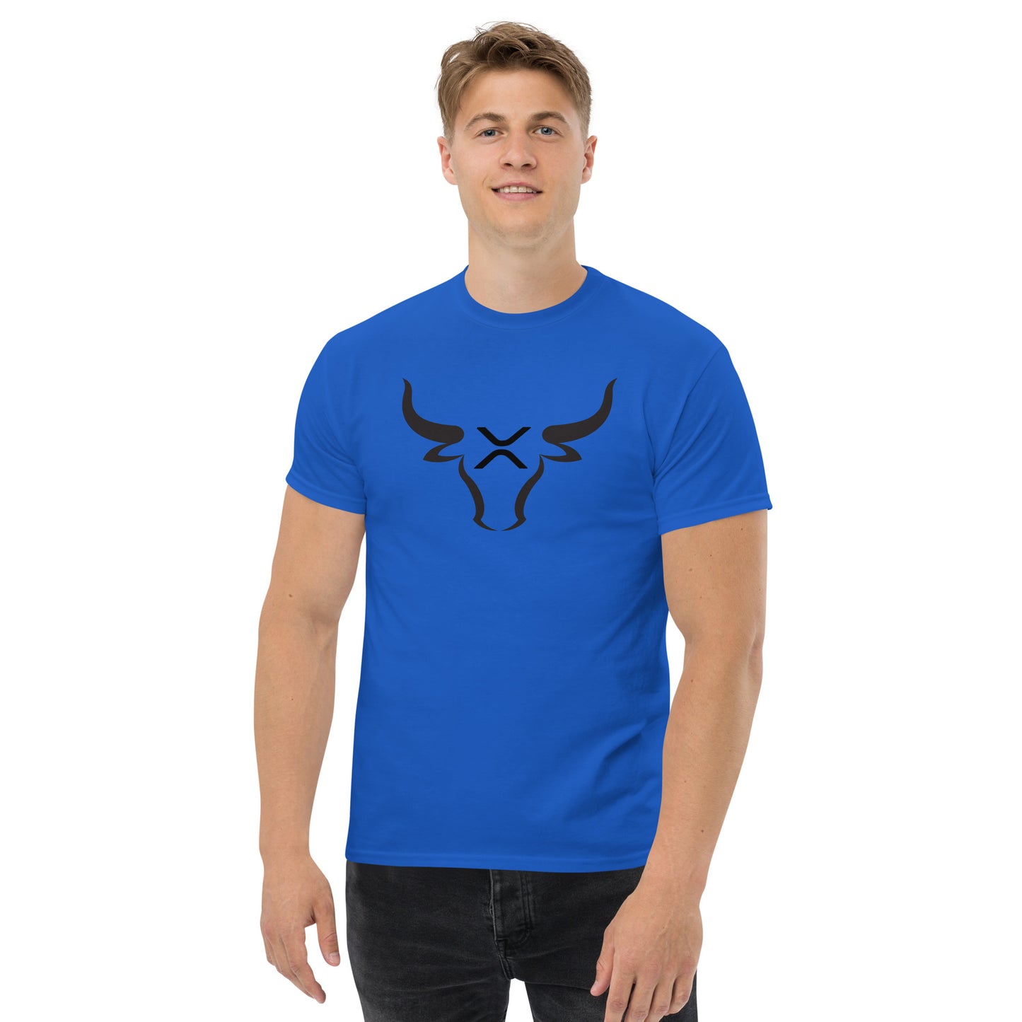XRP BULL Black Men's classic tee