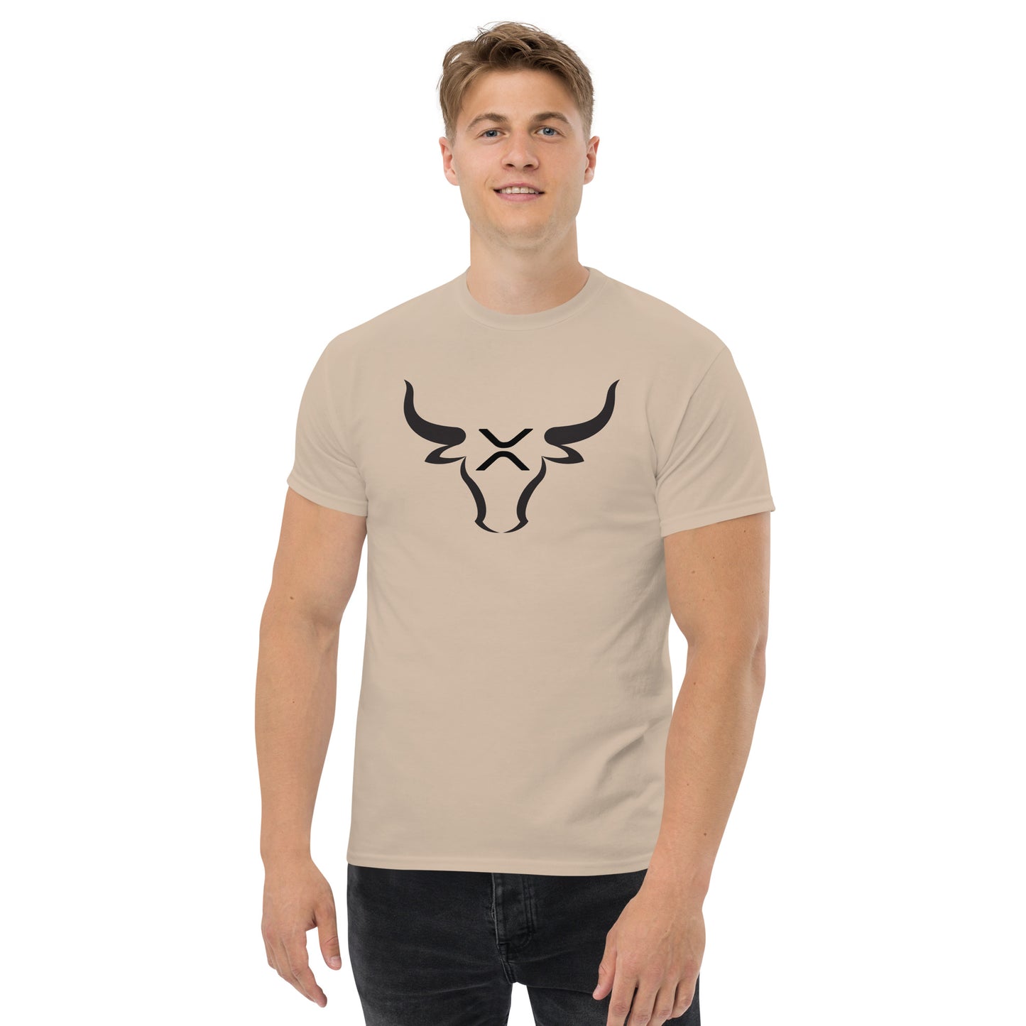 XRP BULL Black Men's classic tee