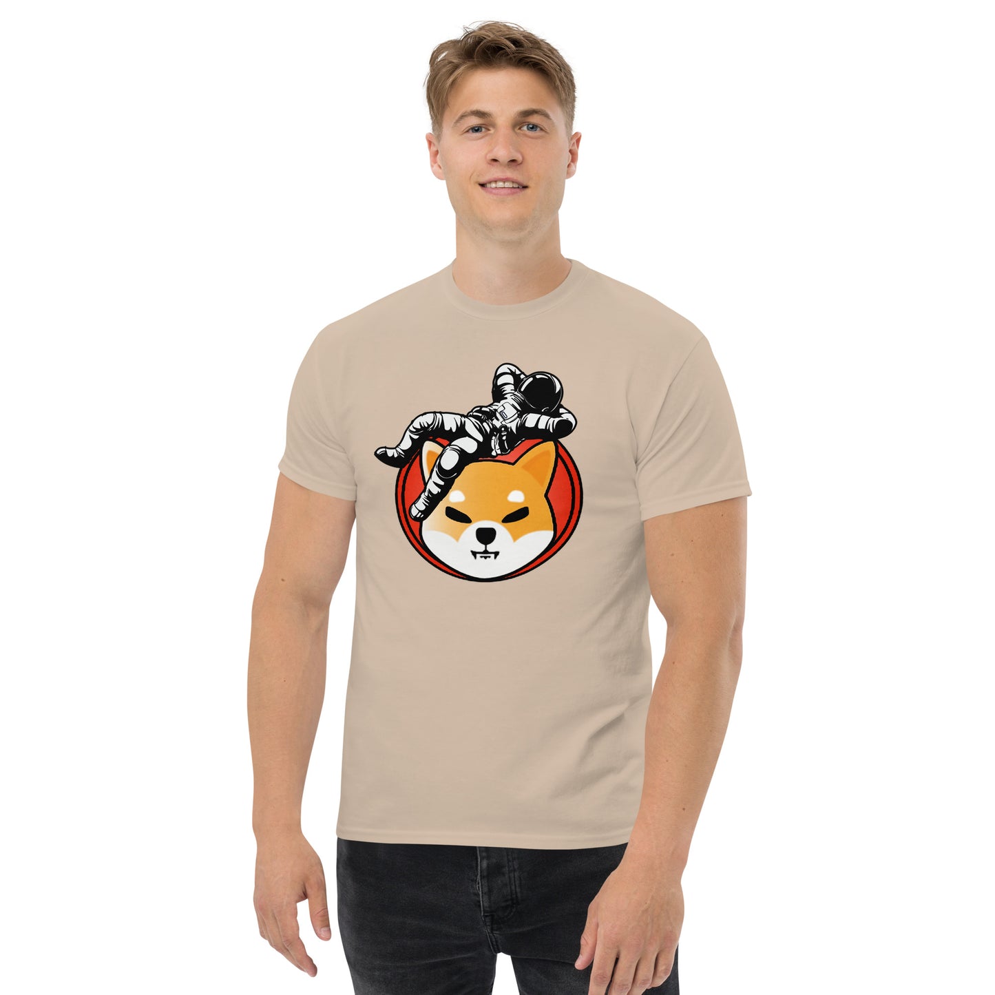 Shiba Inu To the Moon Men's classic tee