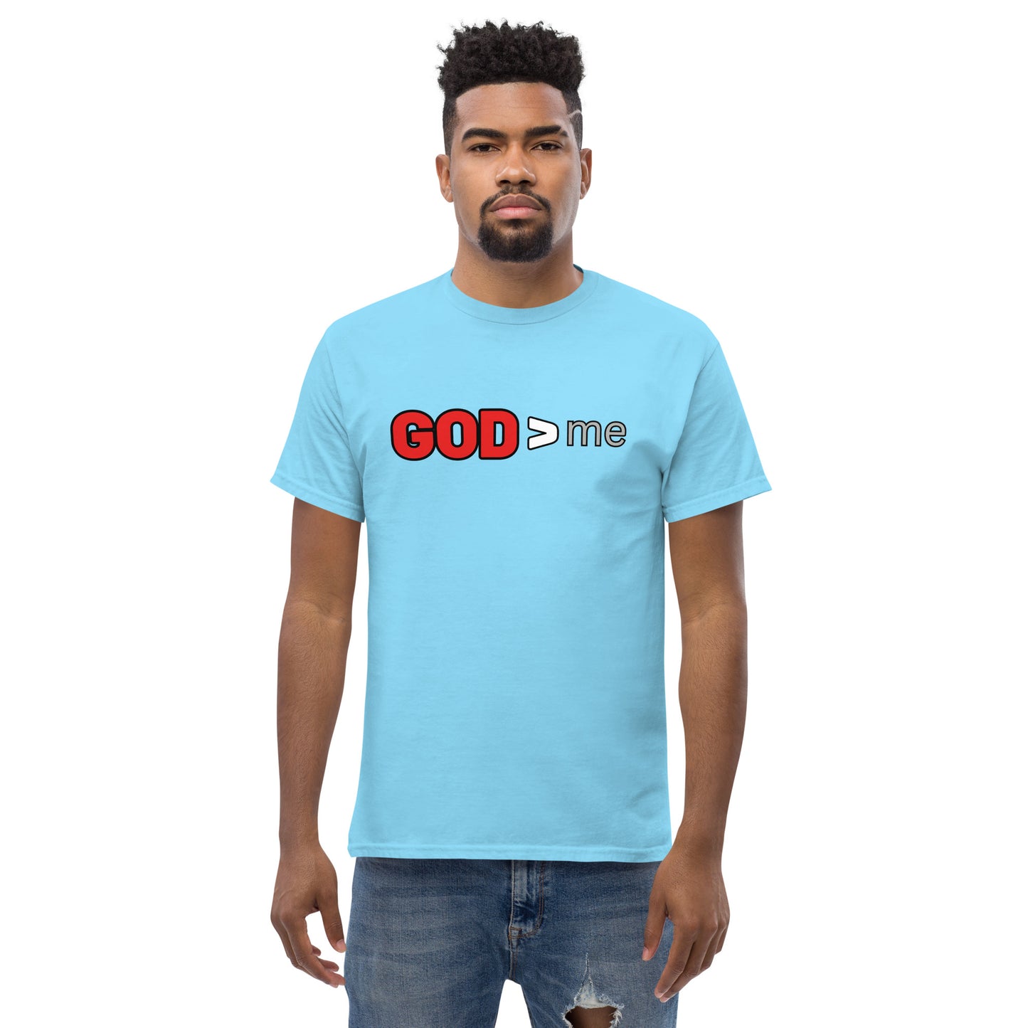 GOD > me Men's classic tee