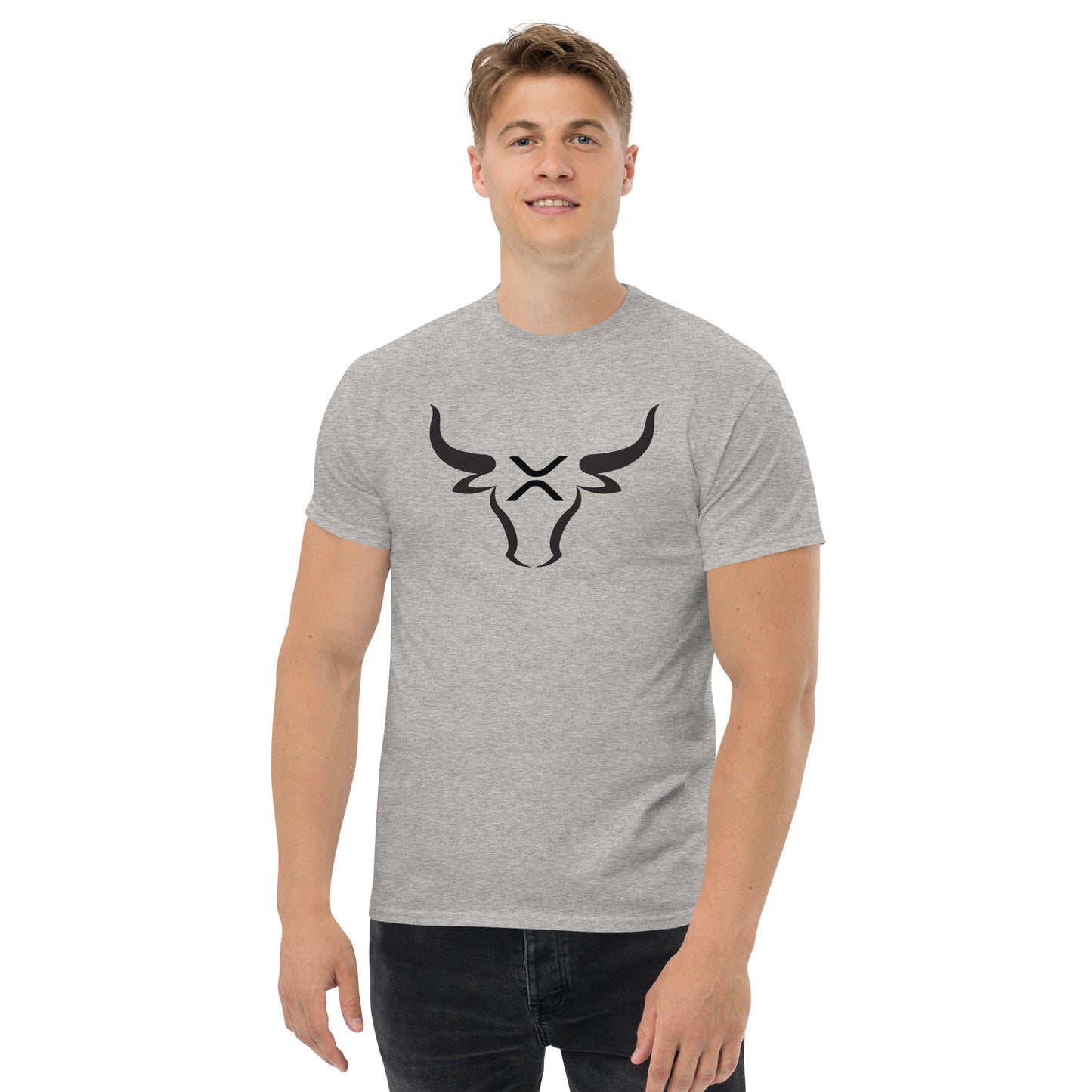 XRP BULL Black Men's classic tee